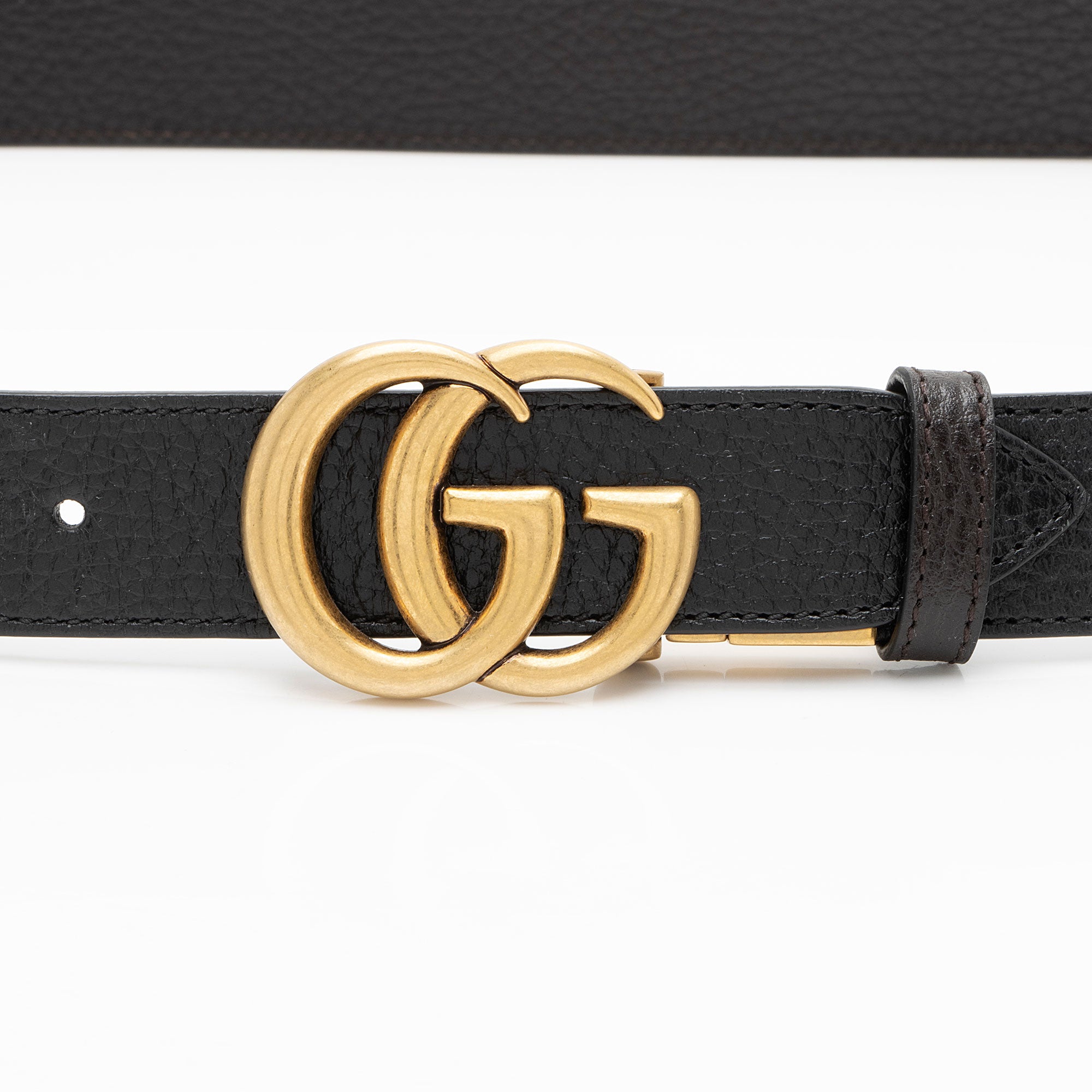 Gucci Leather GG Marmont Reversible Belt - Size 42 / 105