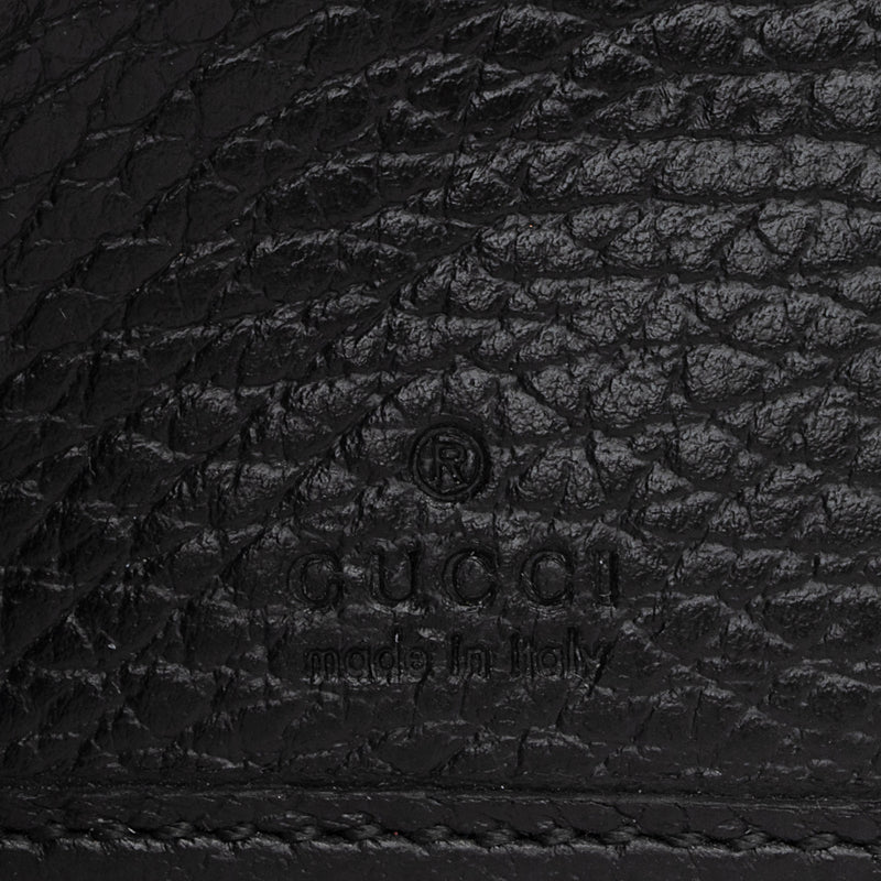 Gucci Leather GG Marmont Zip Around Wallet (SHF-POjOPf)