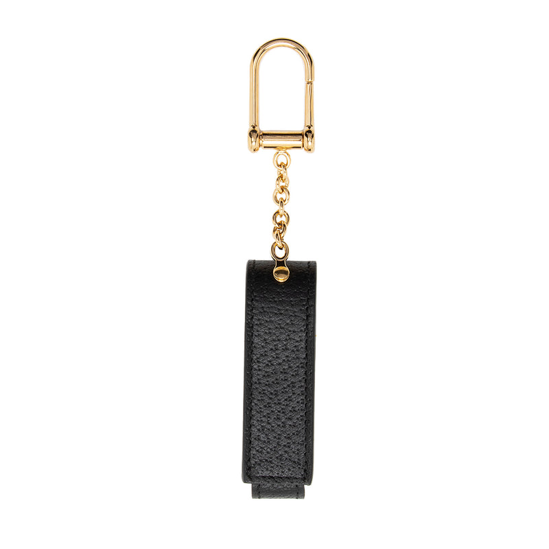 Gucci Leather GG Single Porte-Rouges Keychain (SHF-zQNAoT)