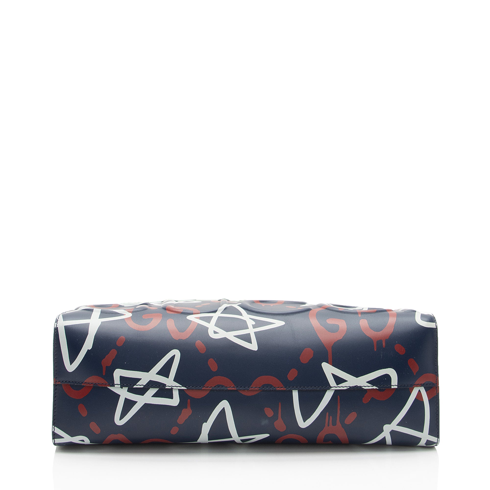 Gucci Leather Ghost Medium Tote