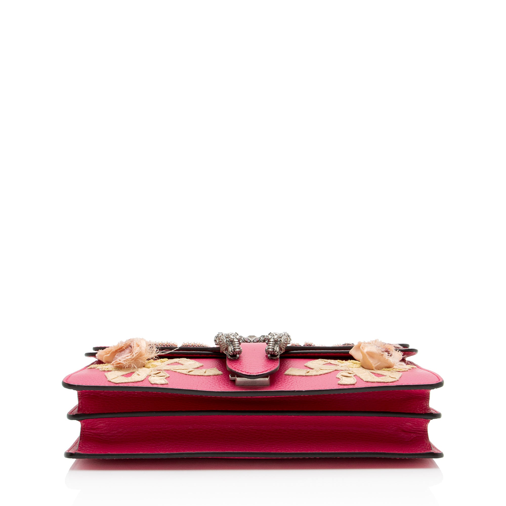 Gucci Leather Guccify Pearl Embellished Dionysus Medium Shoulder Bag