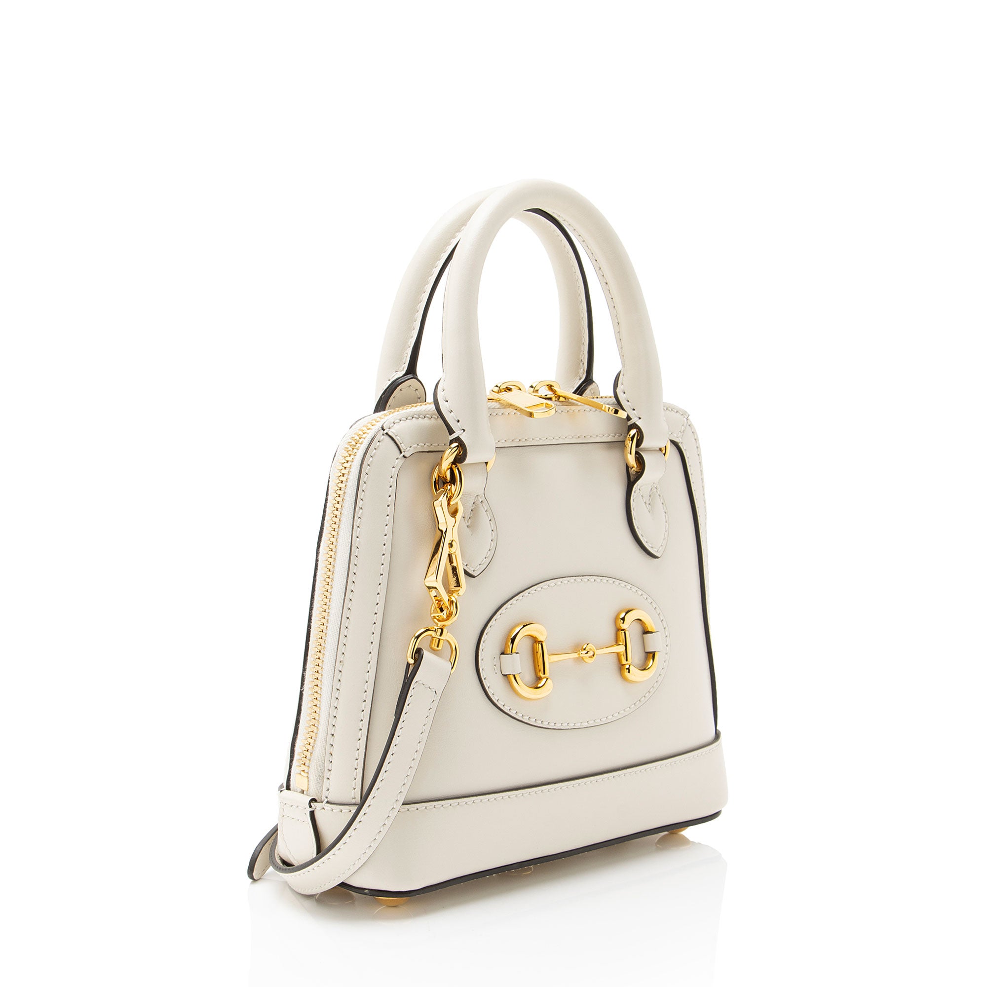 Gucci Leather Horsebit 1955 Mini Satchel