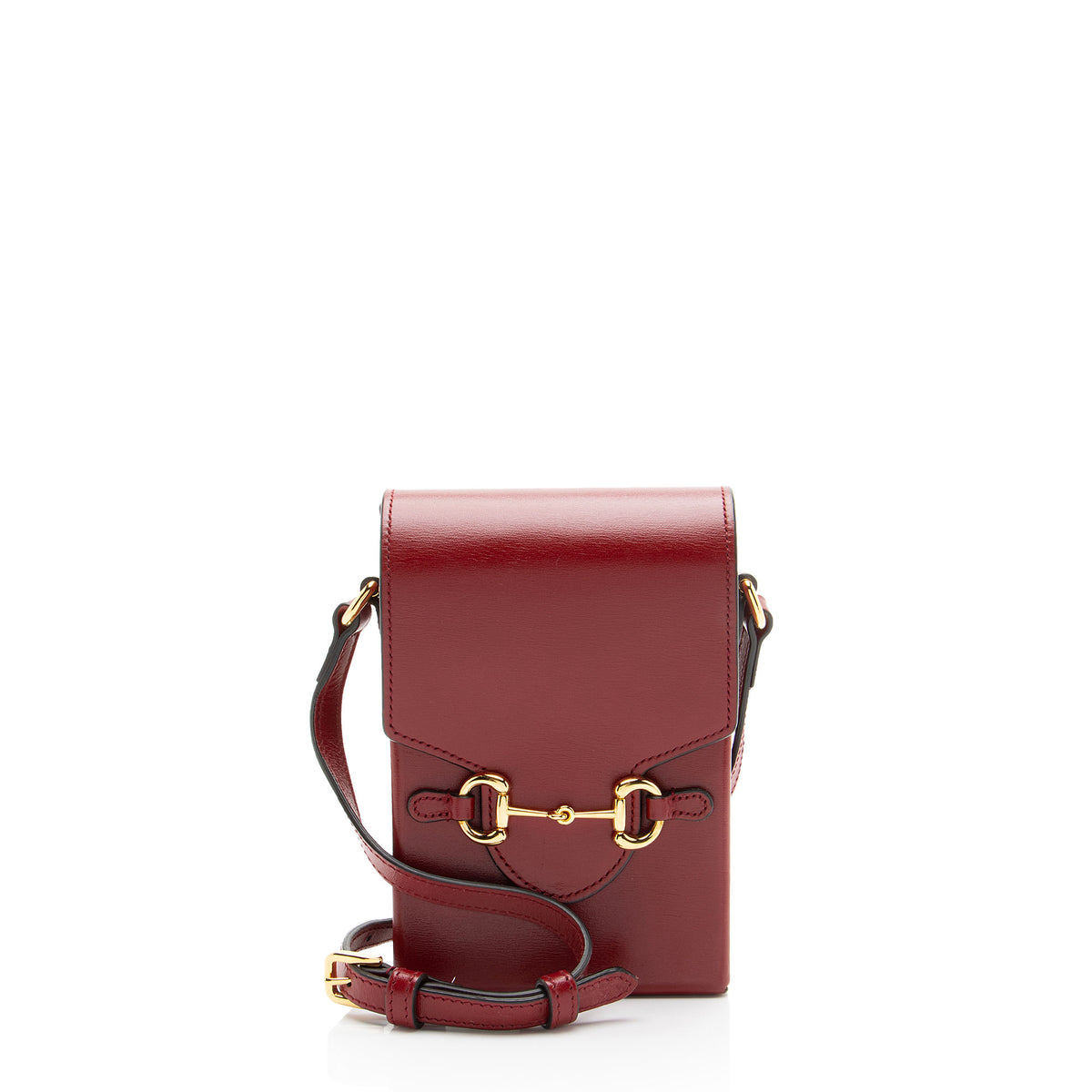 Gucci Leather Horsebit 1955 Vertical Mini Shoulder Bag