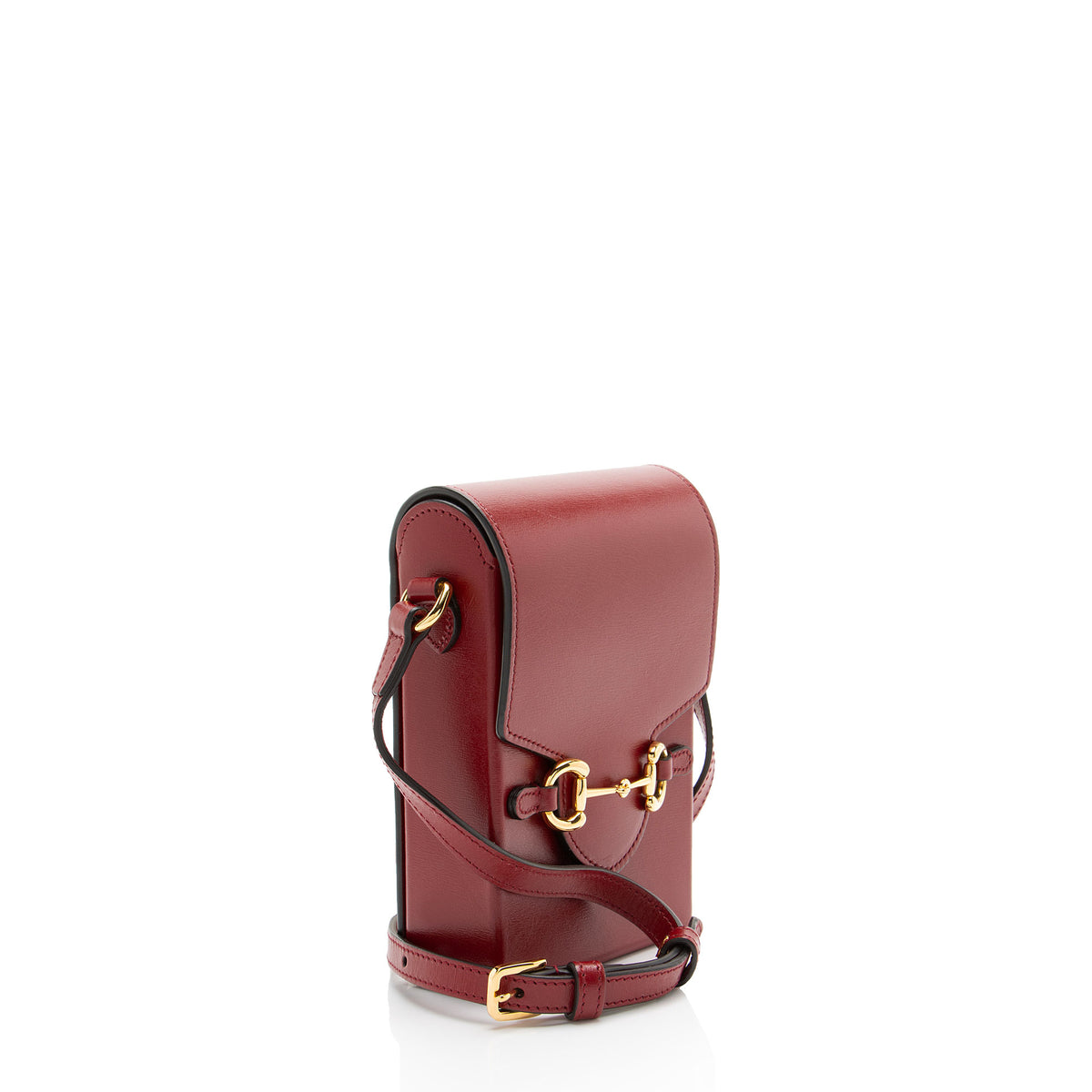Gucci Leather Horsebit 1955 Vertical Mini Shoulder Bag