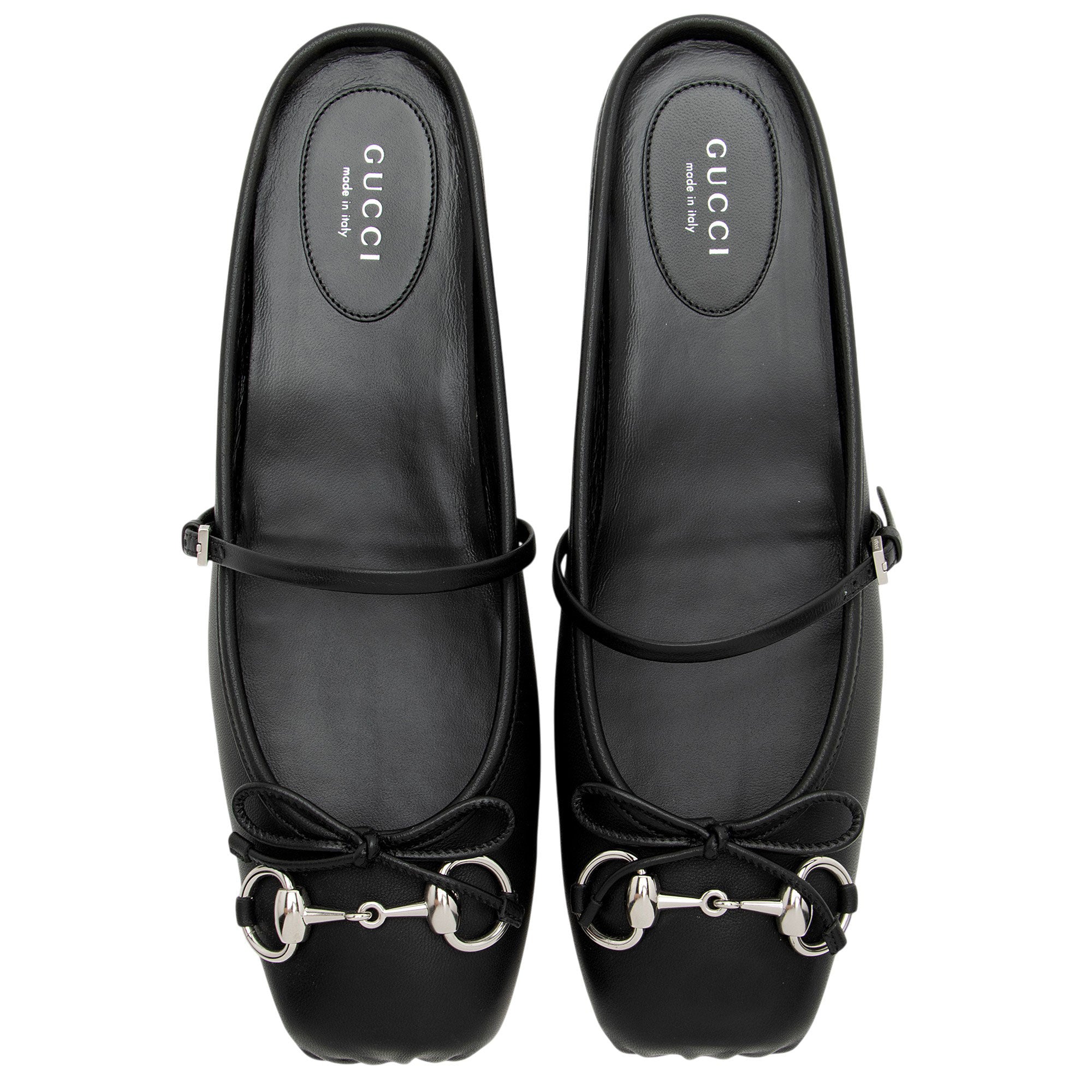 Gucci Leather Horsebit Ballet Mules- Size 8.5 / 38.5