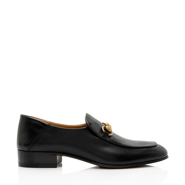 Gucci Leather Horsebit Loafers - Size 9 / 39 (SHF-Qrte4B)