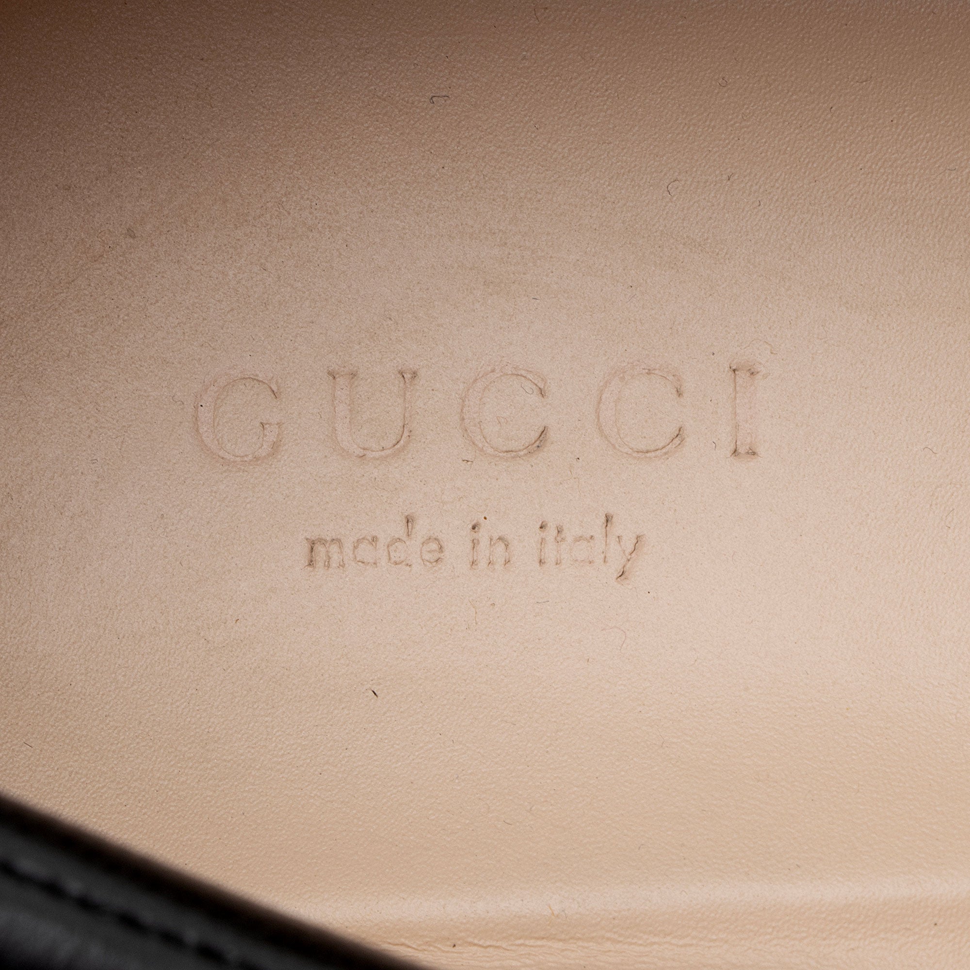 Gucci Leather Horsebit Lug Sole Loafers - Size 8.5 / 38.5