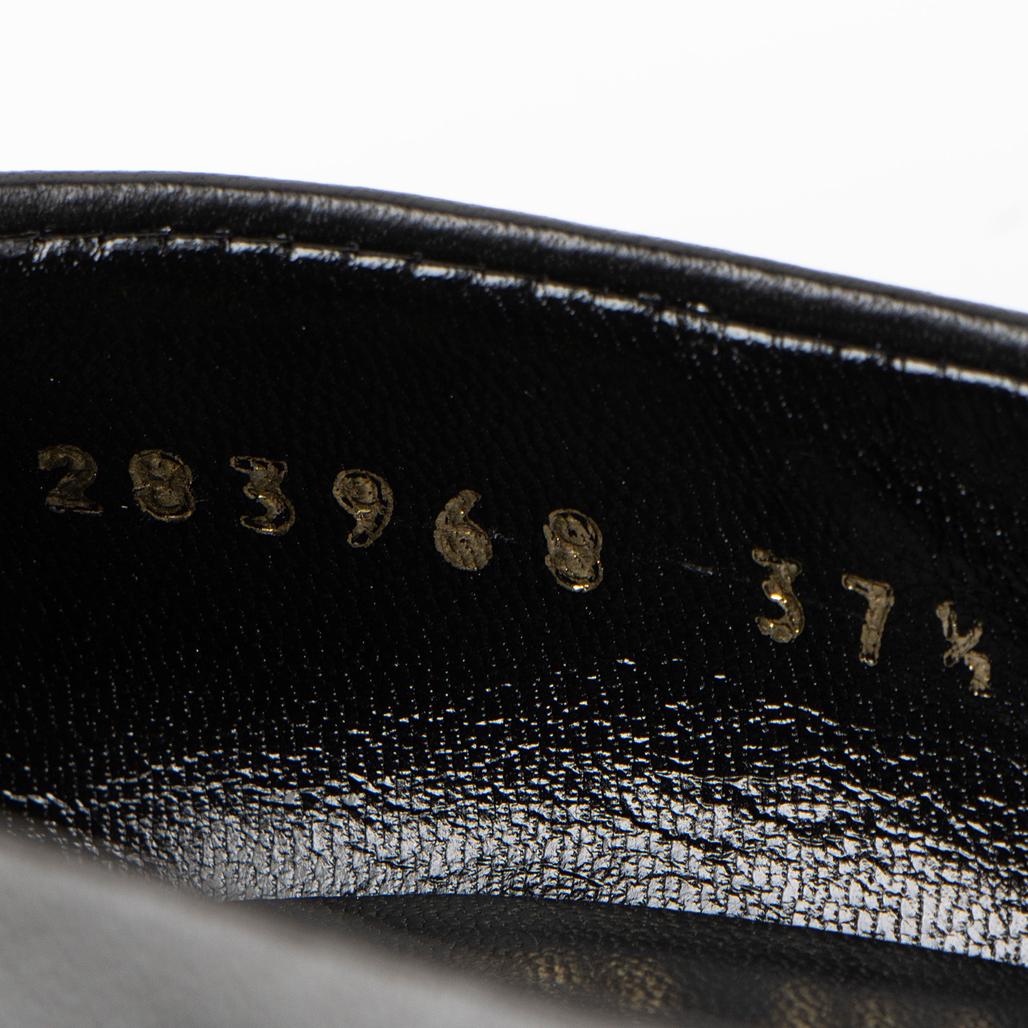 Gucci Leather Horsebit Platform Peep Toe Pumps - Size 7.5 / 37.5