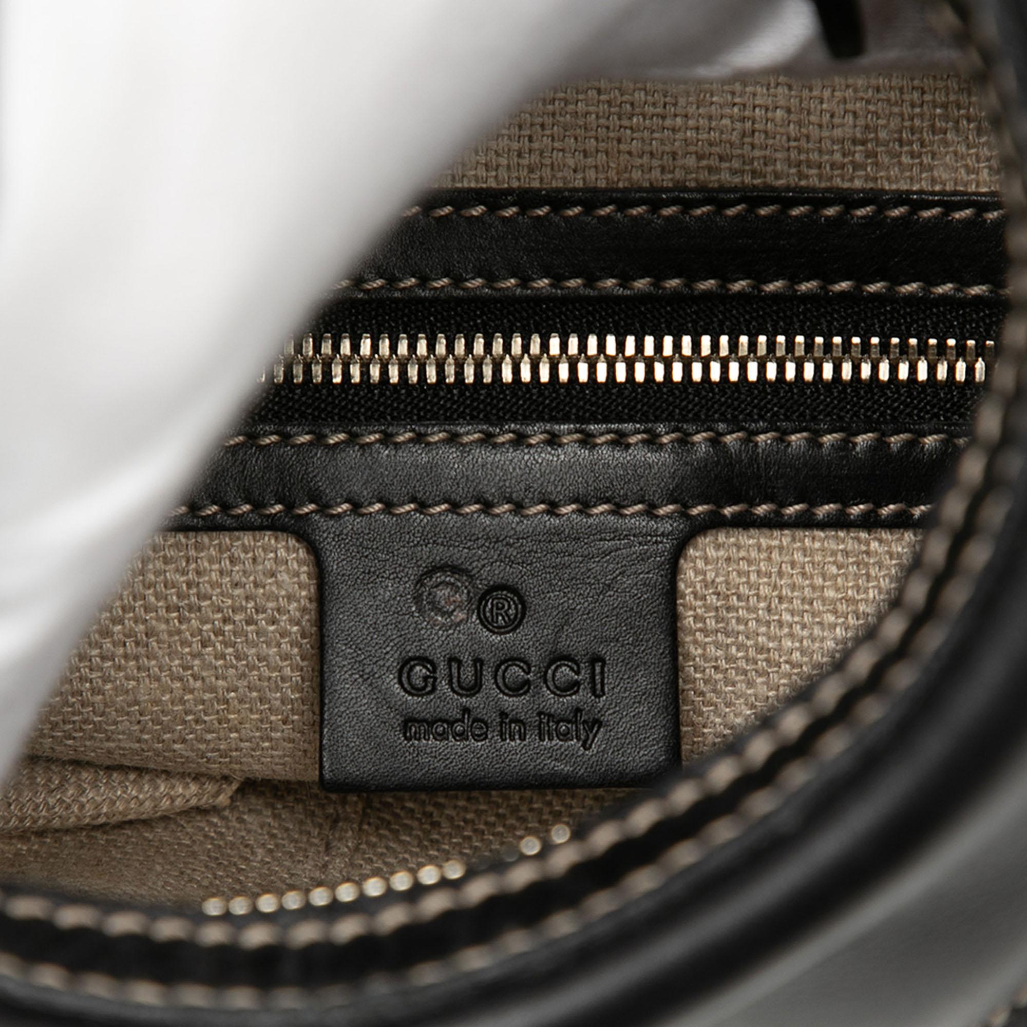 Gucci Leather Hysteria Crest Shoulder Bag
