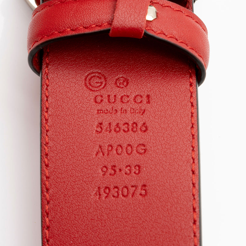 Gucci Leather Interlocking G Belt - Size 38 / 95 (SHF-eaffXQ)