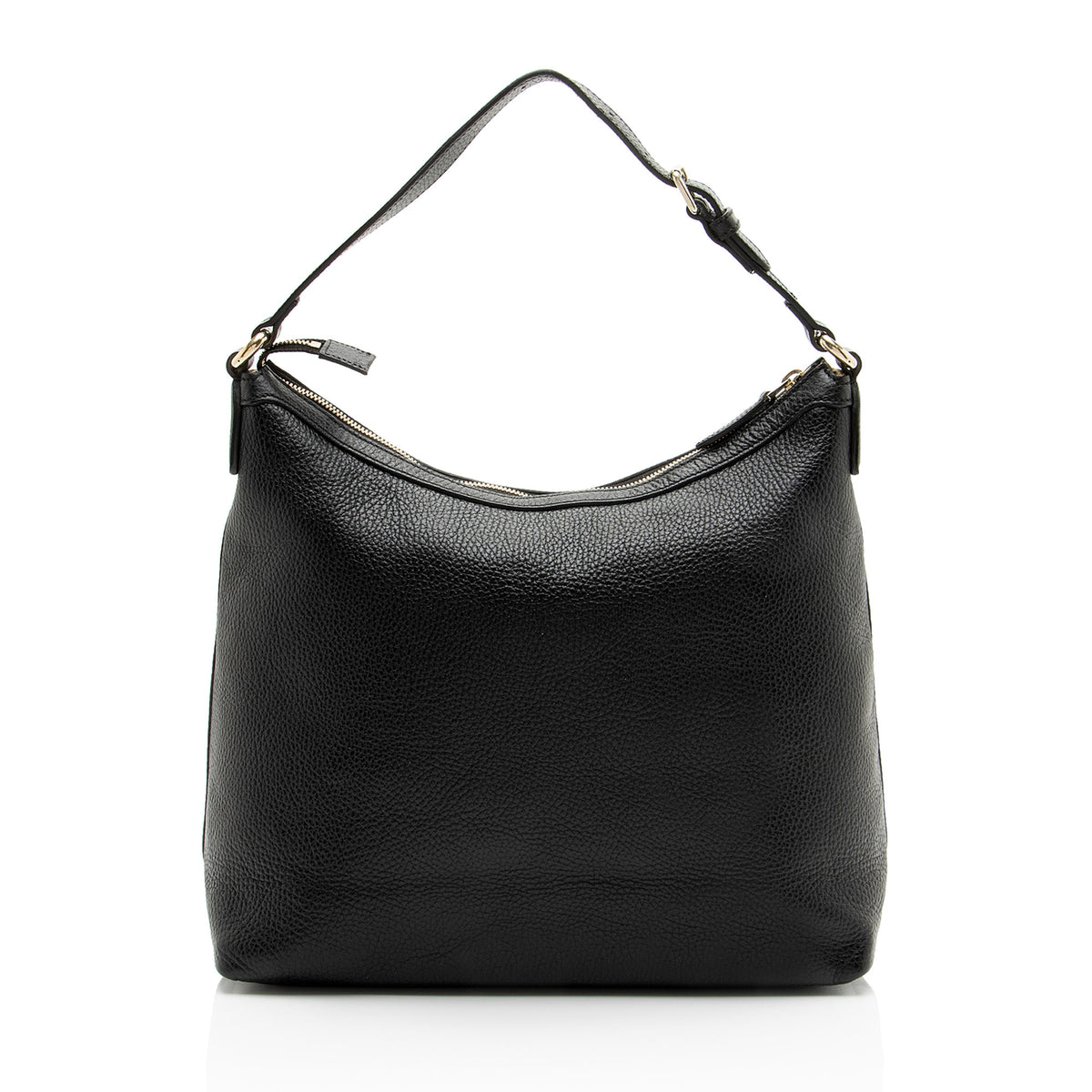 Gucci Leather Interlocking G Charm Hobo