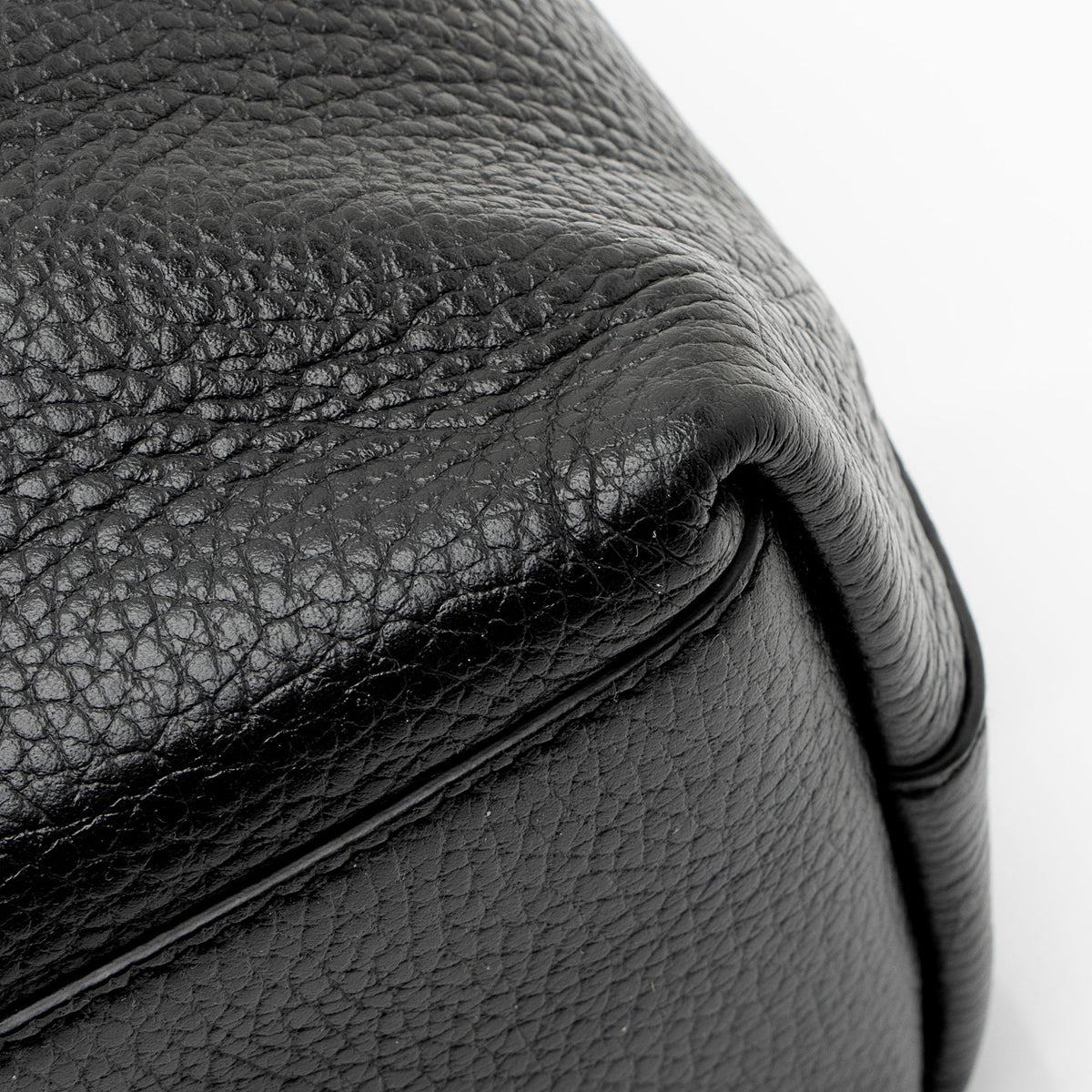 Gucci Leather Interlocking G Charm Hobo