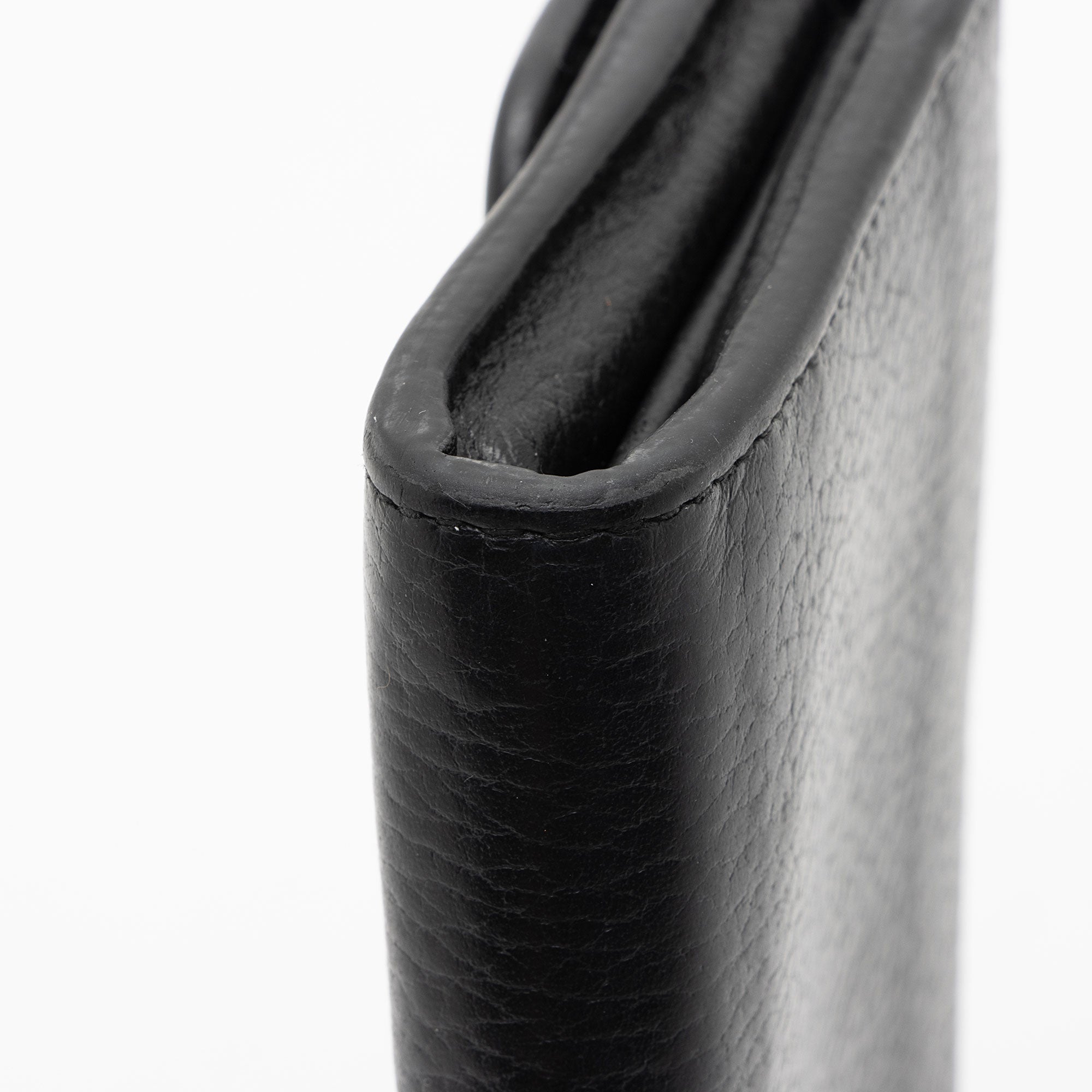 Gucci Leather Interlocking G Continental Wallet