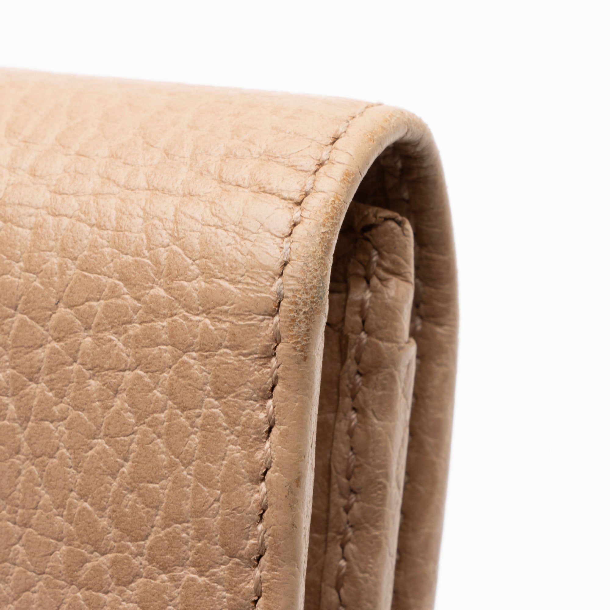 Gucci Leather Interlocking G Continental Wallet