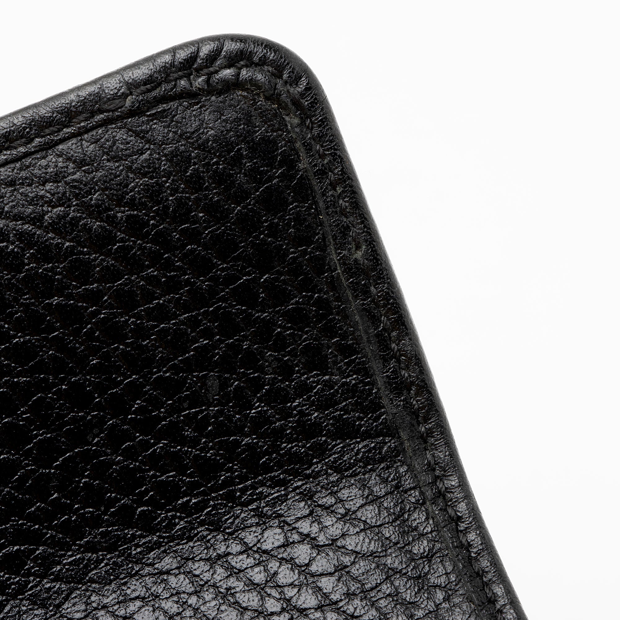 Gucci Leather Interlocking G Continental Wallet