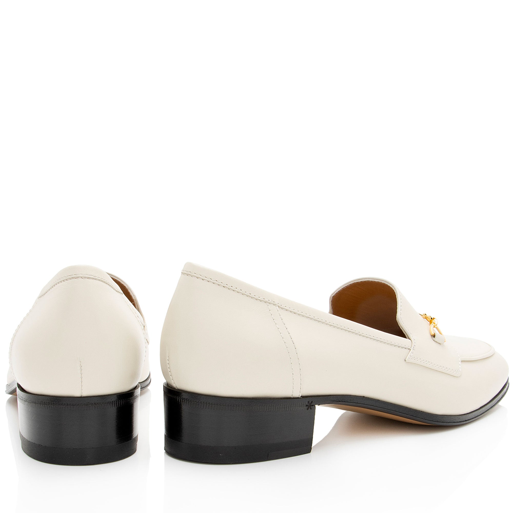 Gucci Leather Interlocking G Horsebit Loafers - Size 6.5 / 36.5