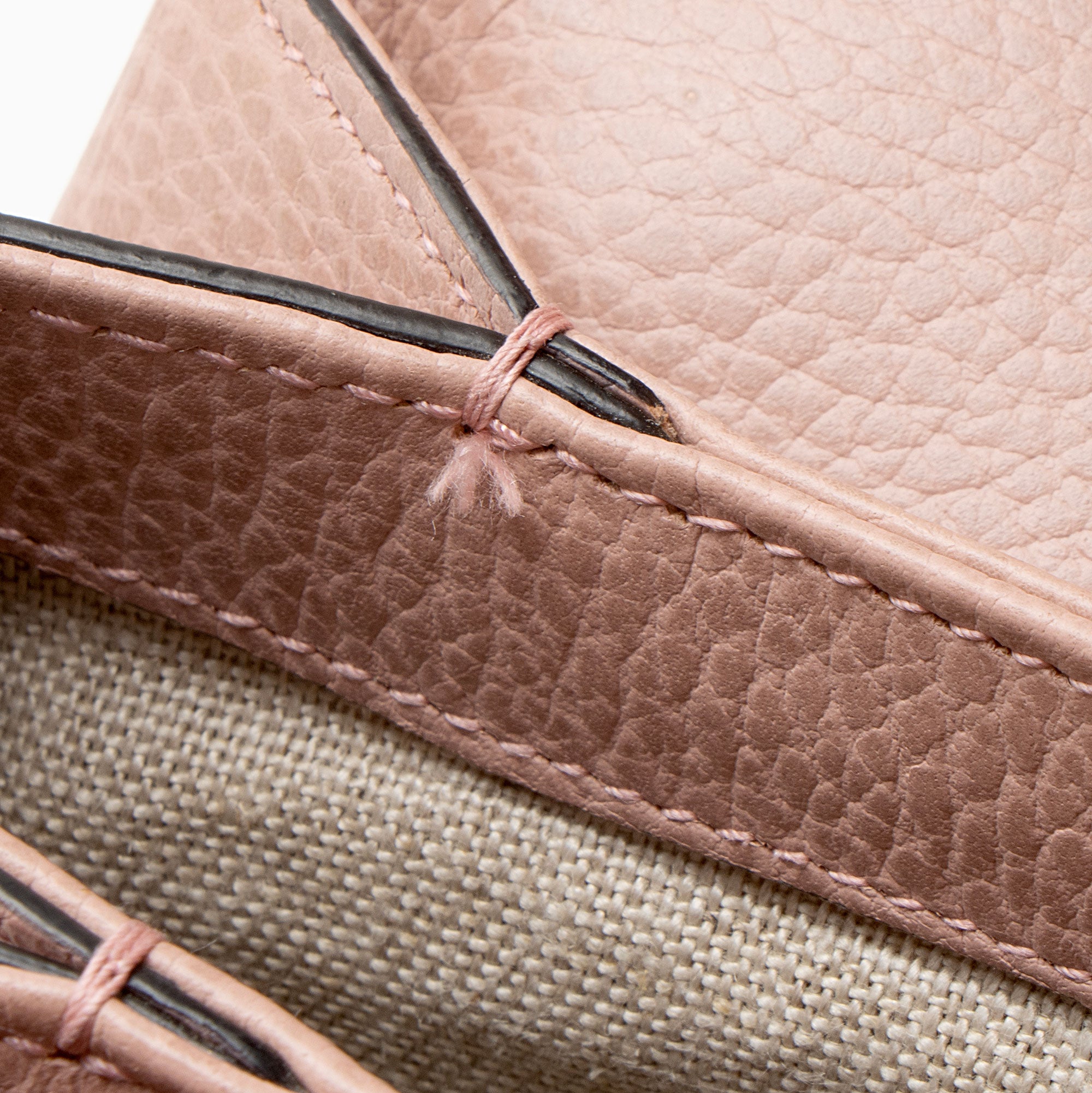 Gucci Leather Interlocking G Small Top Handle