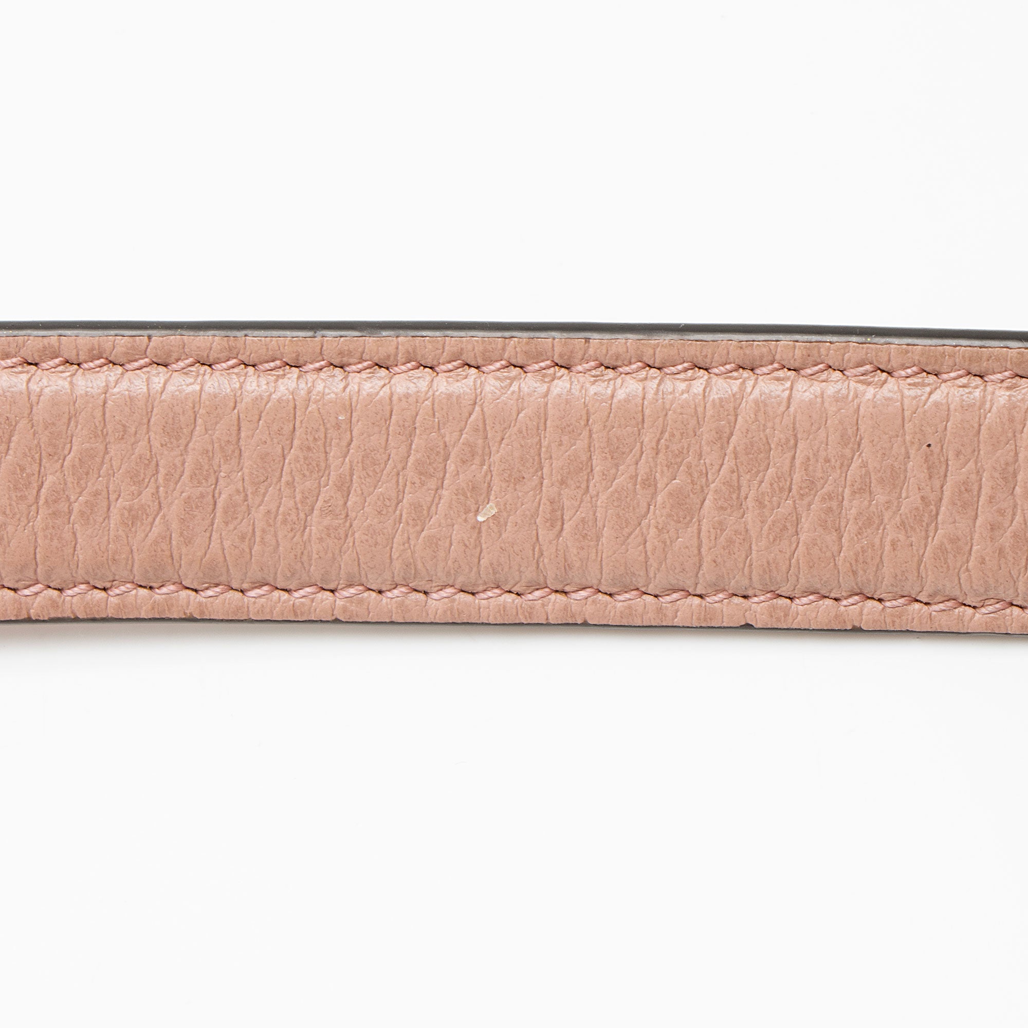 Gucci Leather Interlocking G Small Top Handle
