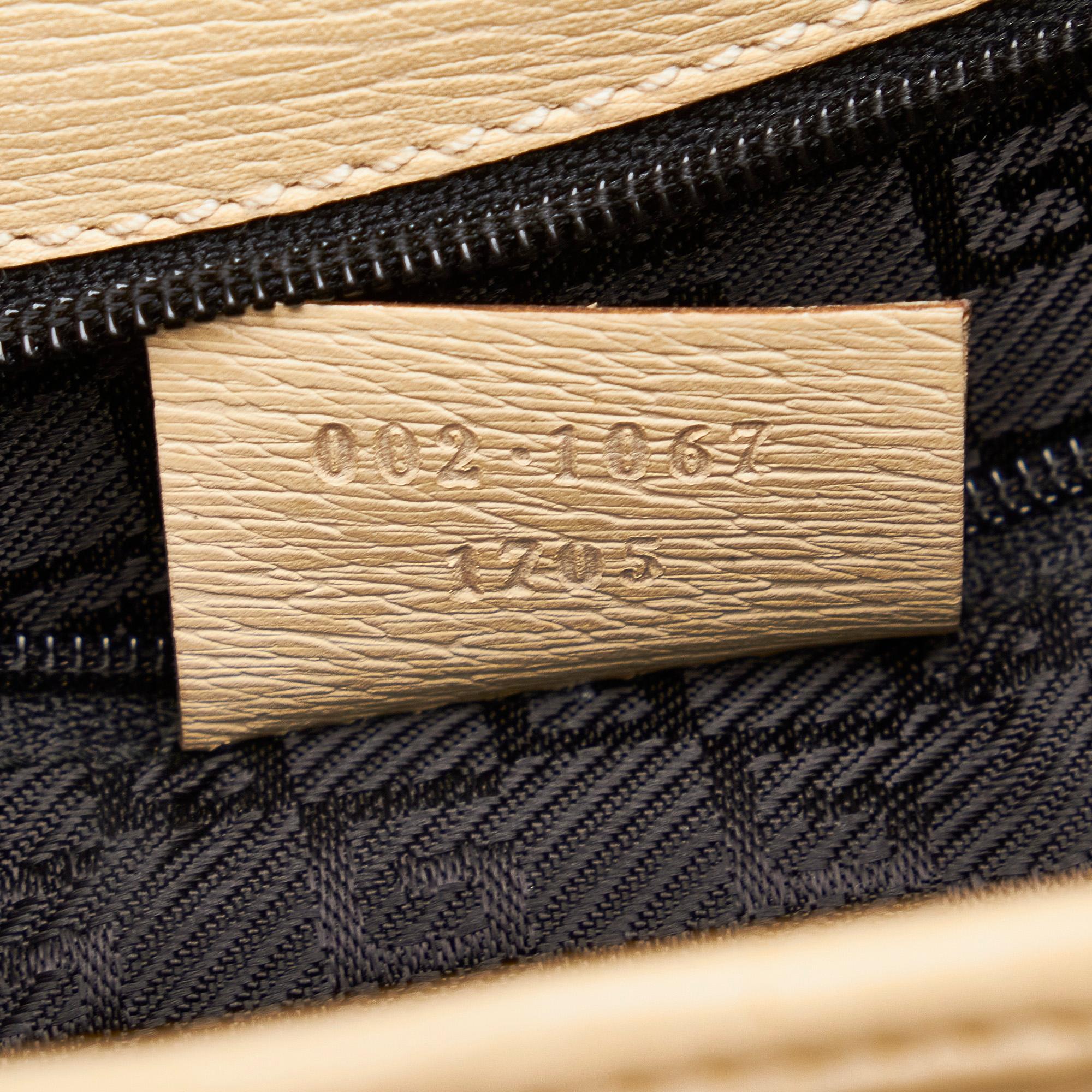 Gucci Leather Jackie Bardot (SHG-nnMyZA)