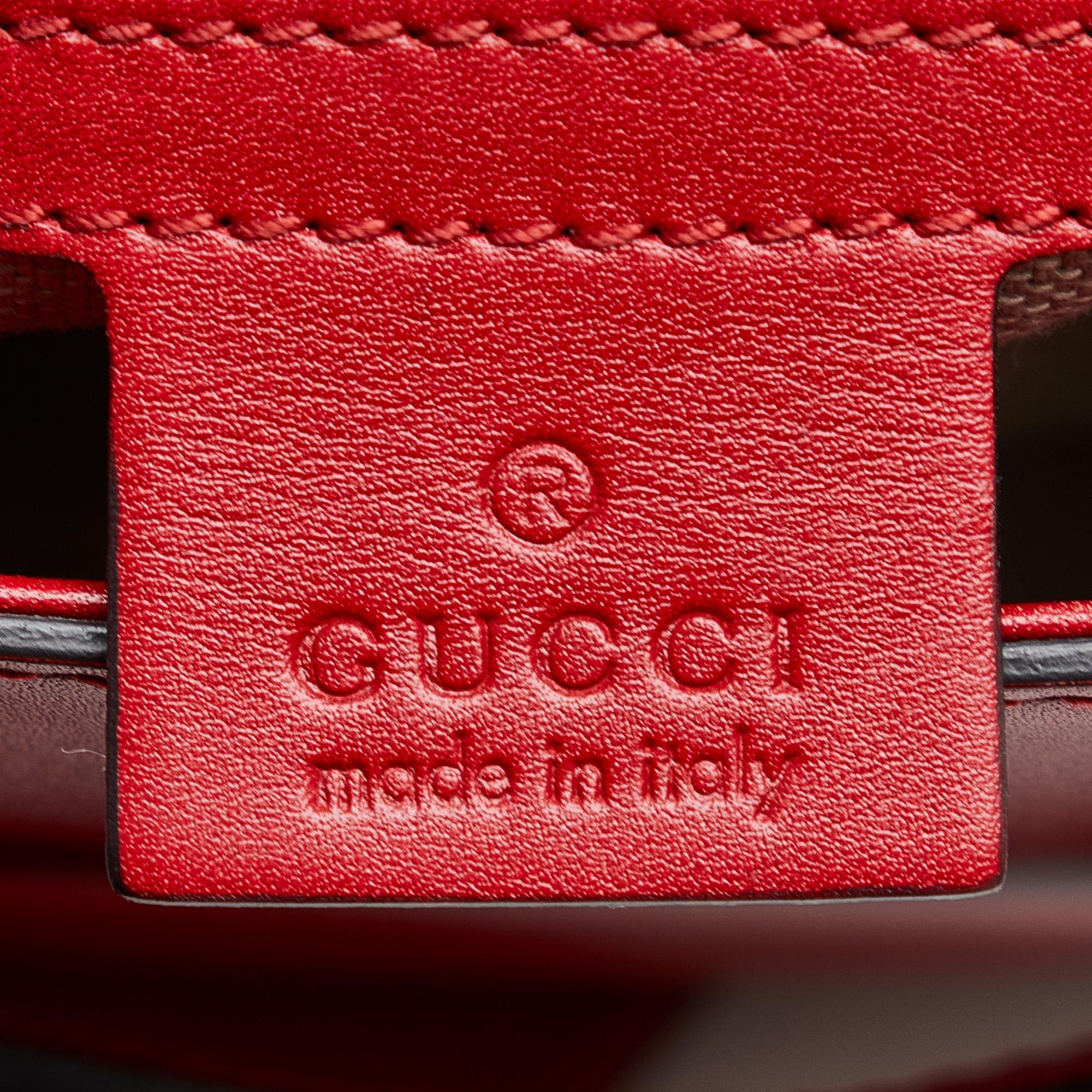 Gucci Leather Lady Web Crossbody Bag (SHG-xDZCTS)