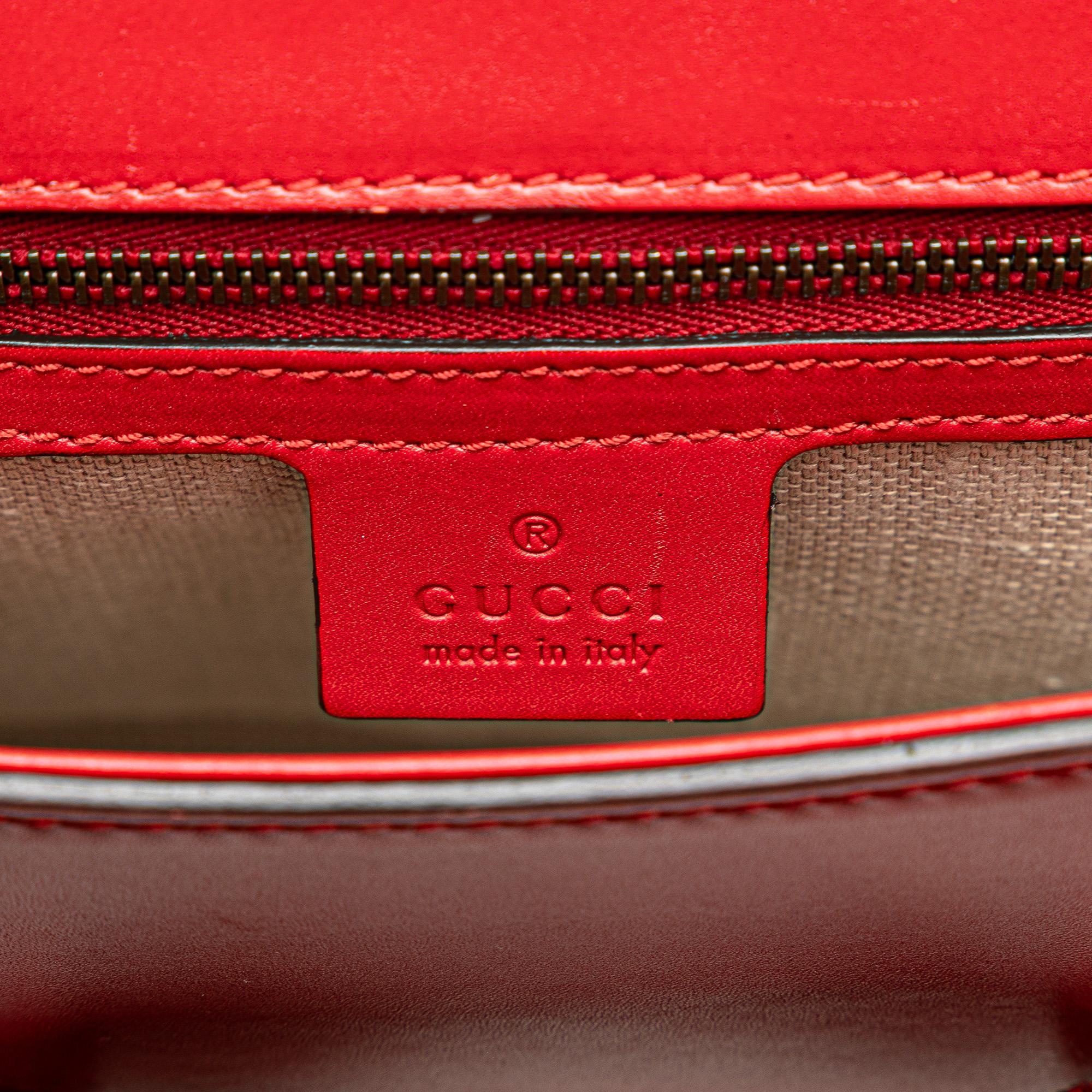 Gucci Leather Lady Web Crossbody