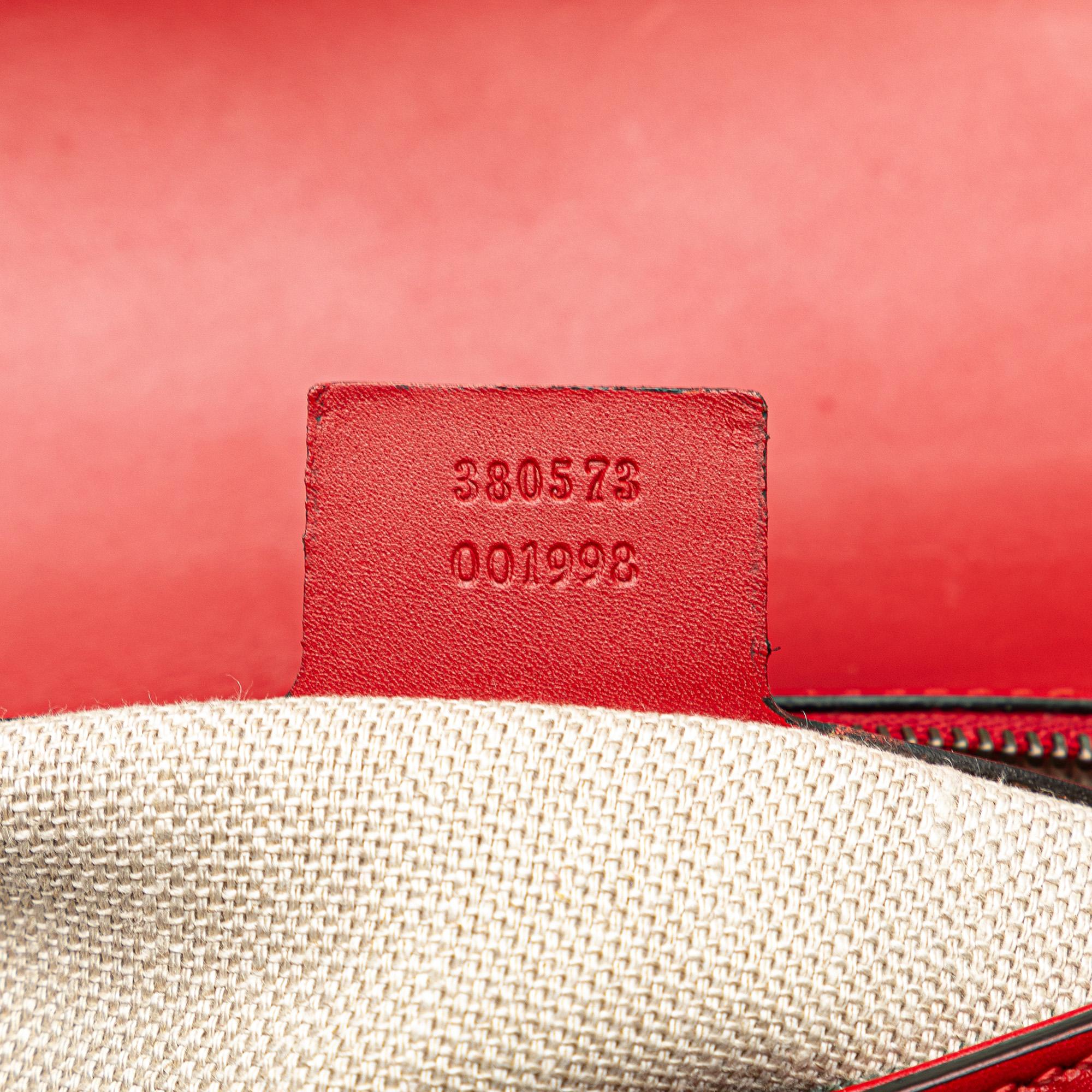 Gucci Leather Lady Web Crossbody