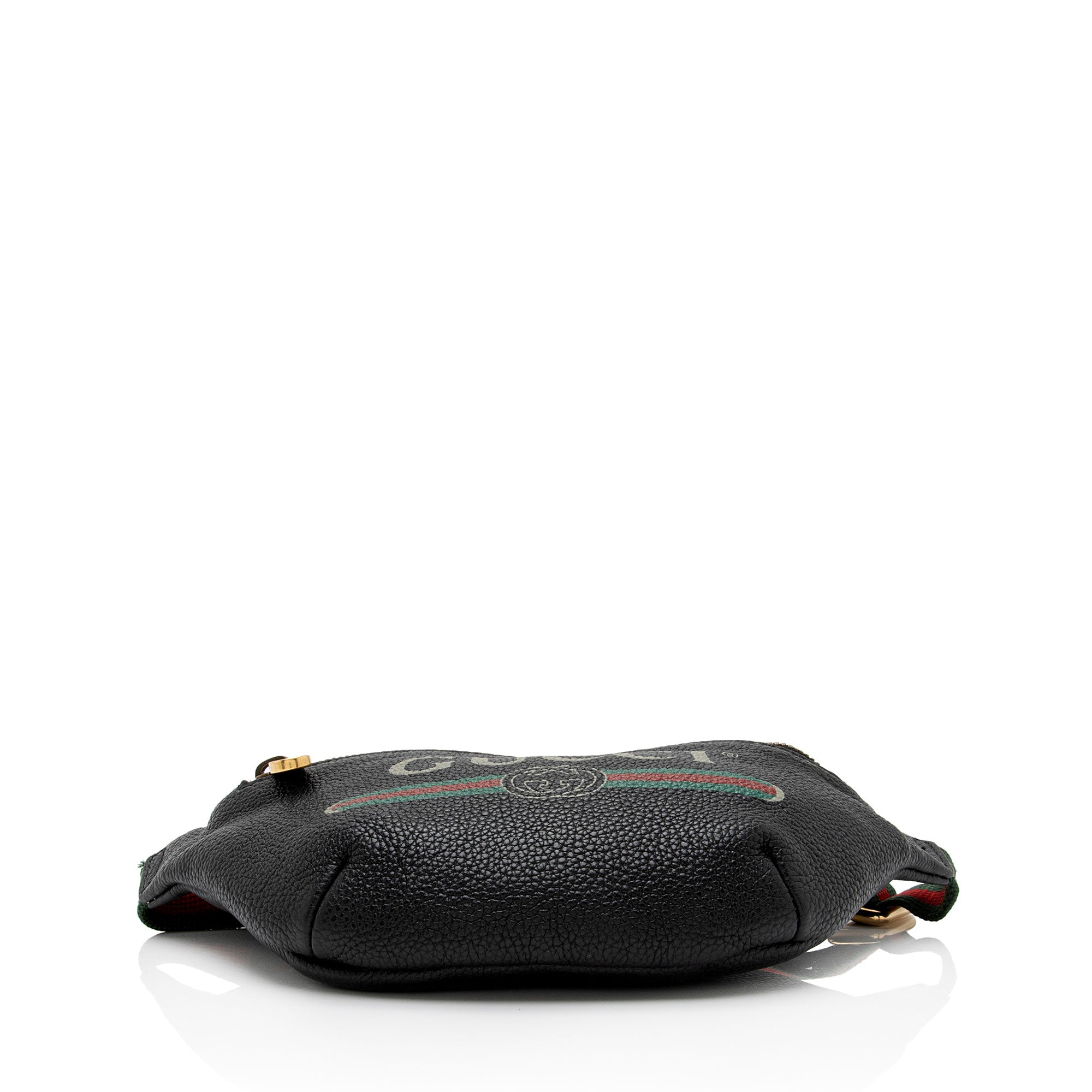 Gucci Leather Logo Belt Bag (SHF-NyrC5V)