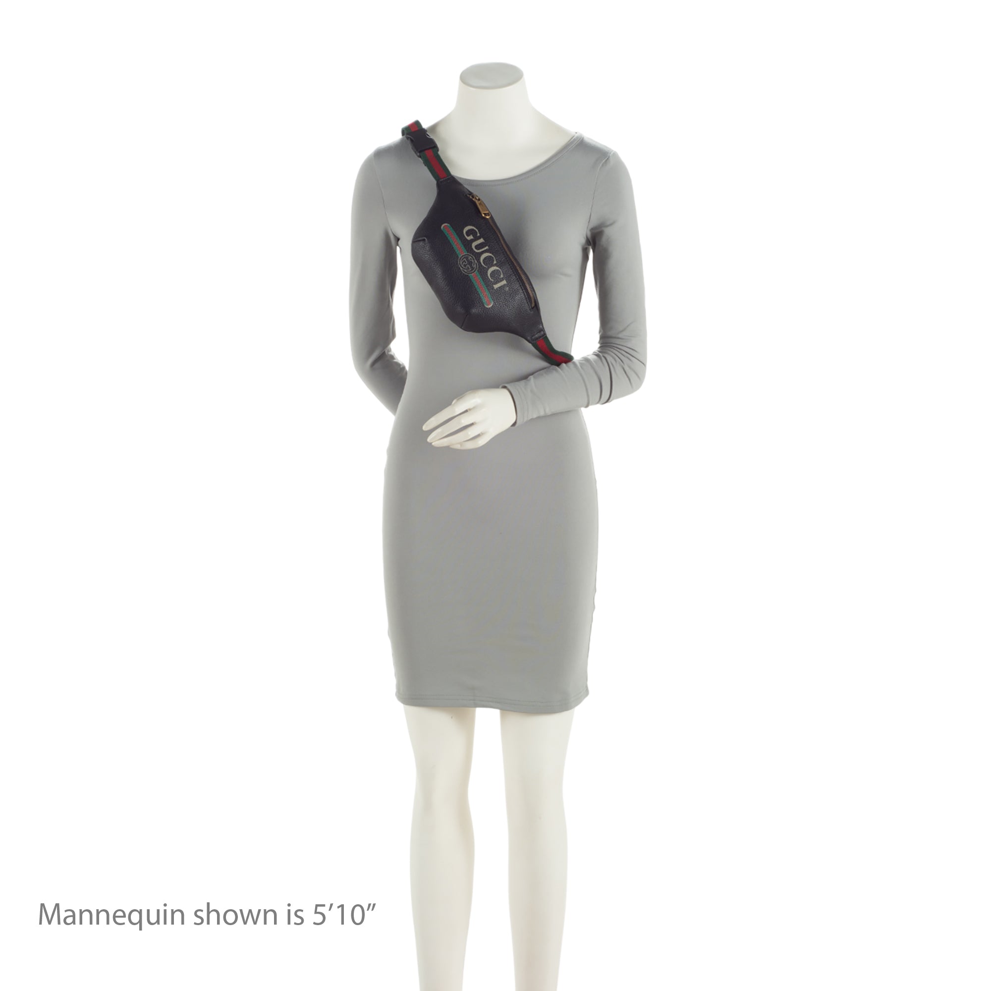 Gucci Leather Logo Belt Bag (SHF-NyrC5V)