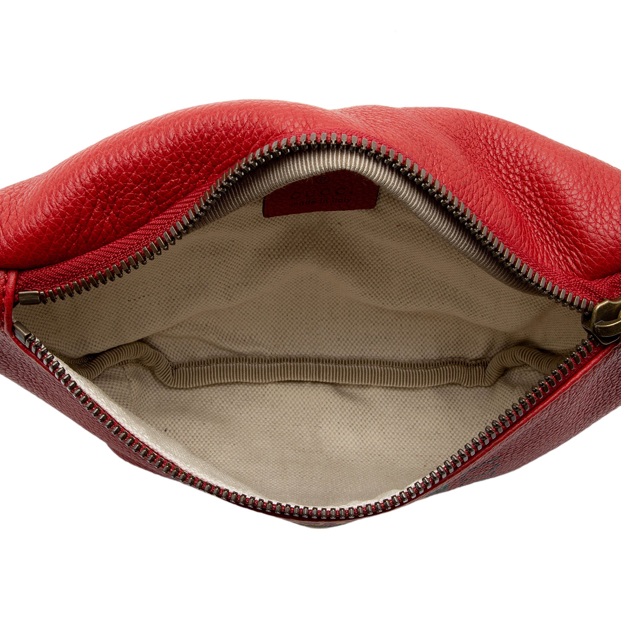 Gucci Leather Logo Belt Bag (SHF-hKYC3Q)