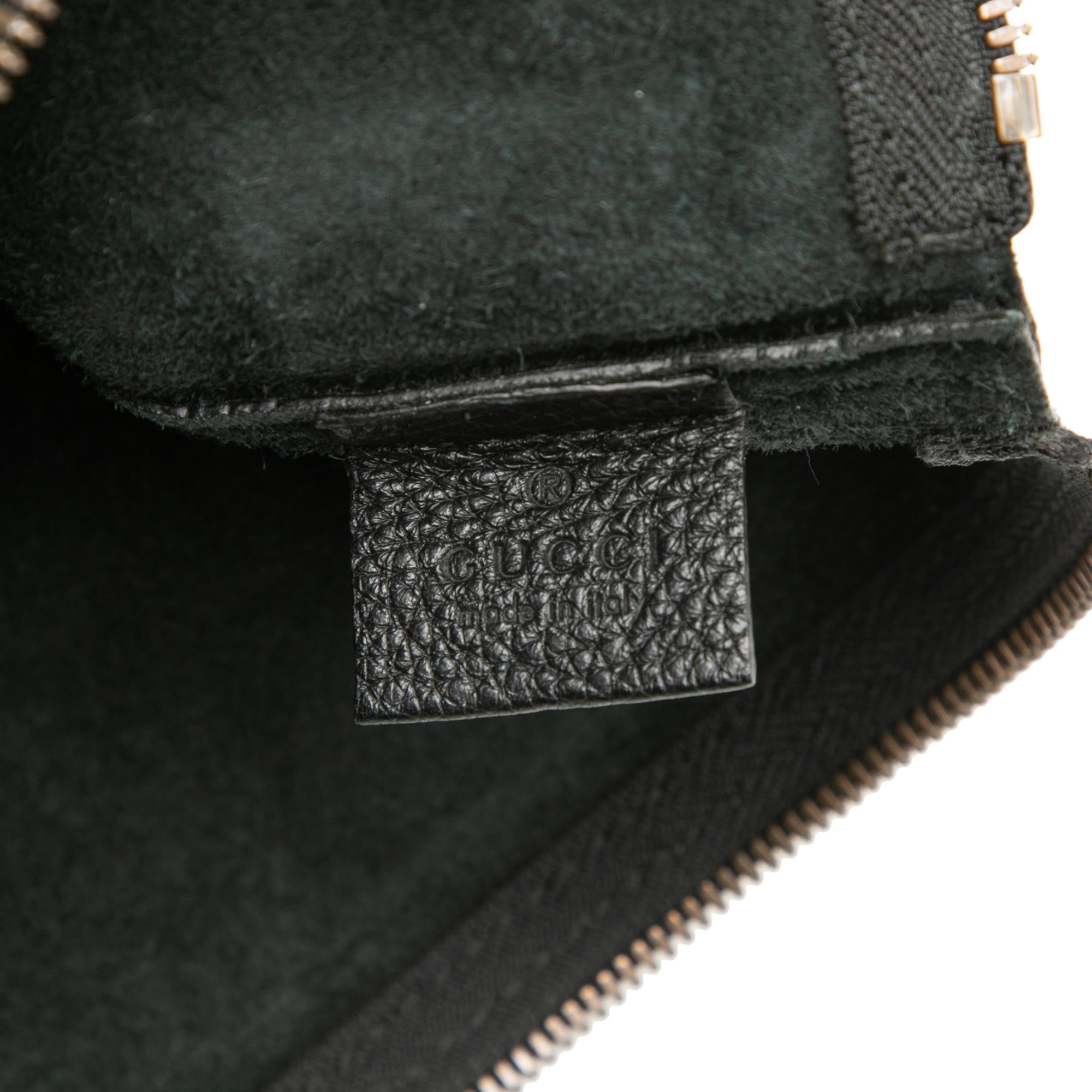 Gucci Leather Logo Clutch