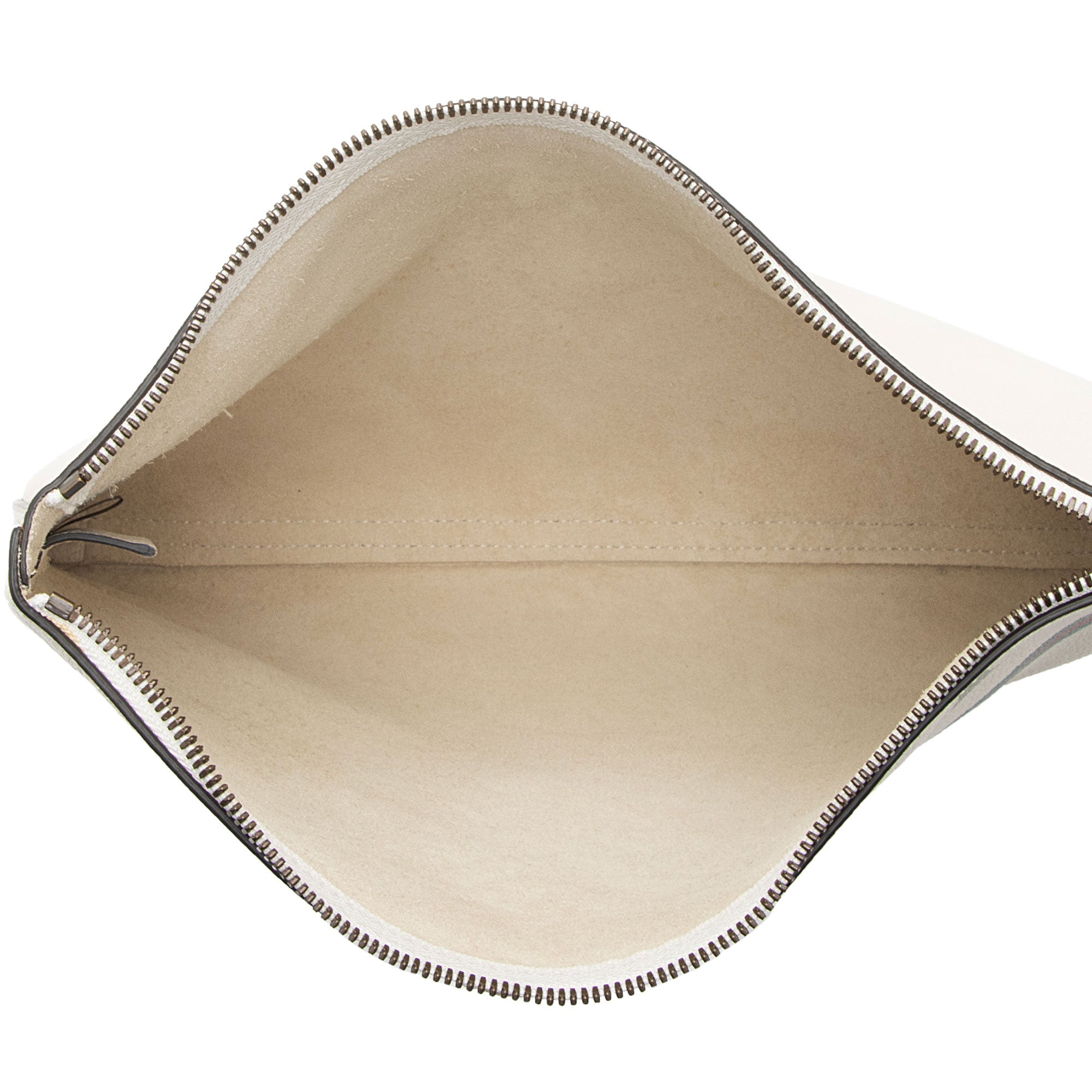 Gucci Leather Logo Zip Pouch (SHF-voC0bh)