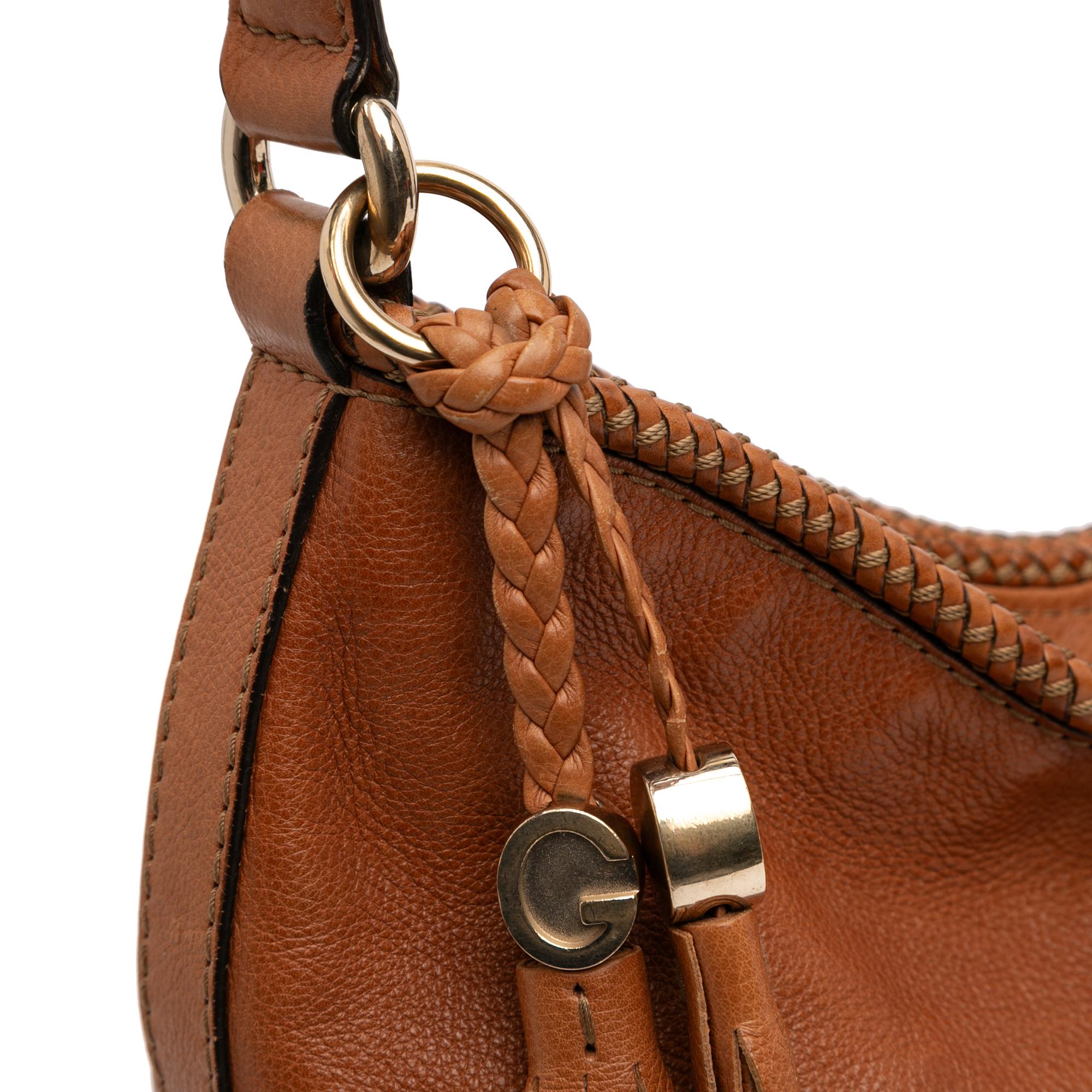 Gucci Leather Marrakech Shoulder Bag