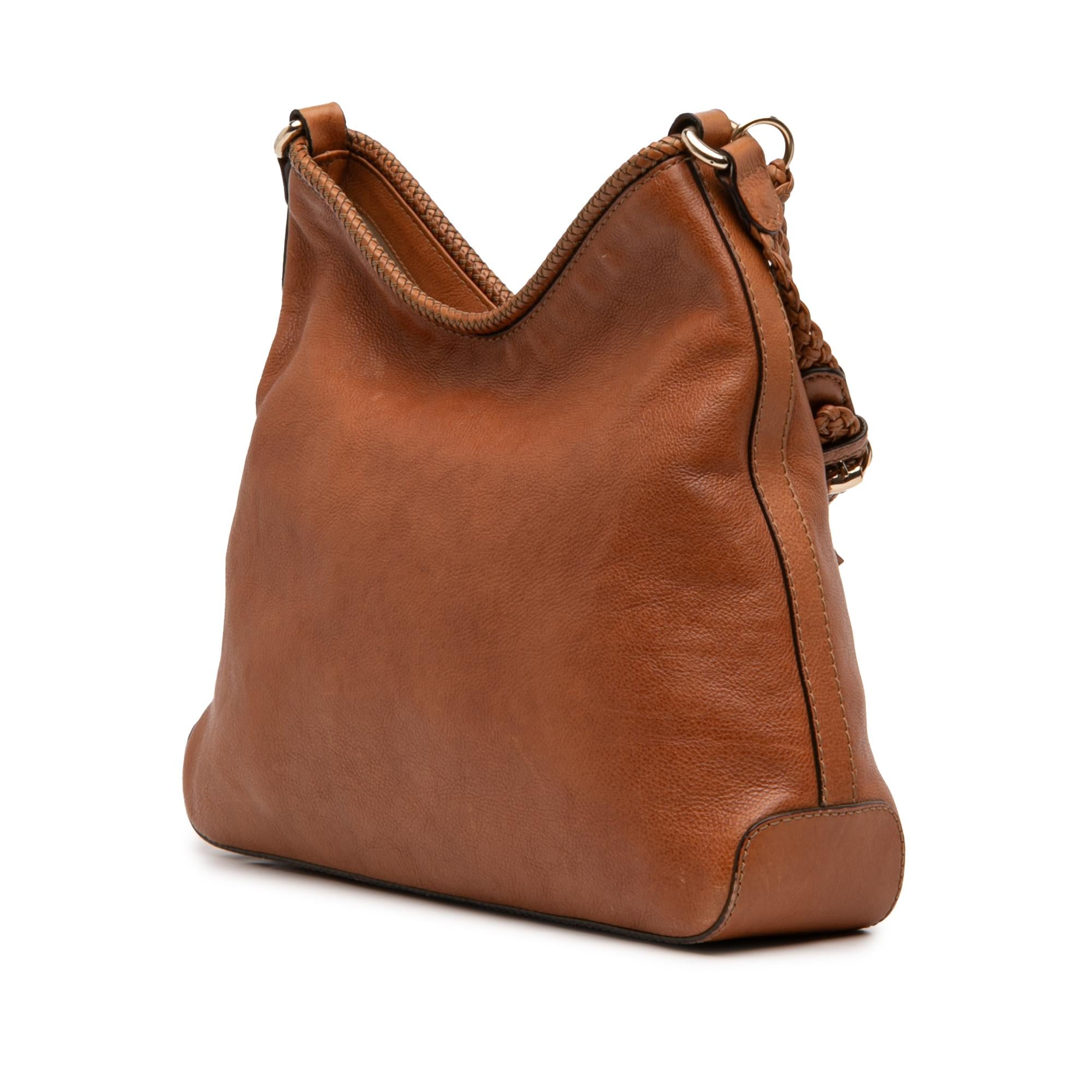 Gucci Leather Marrakech Shoulder Bag
