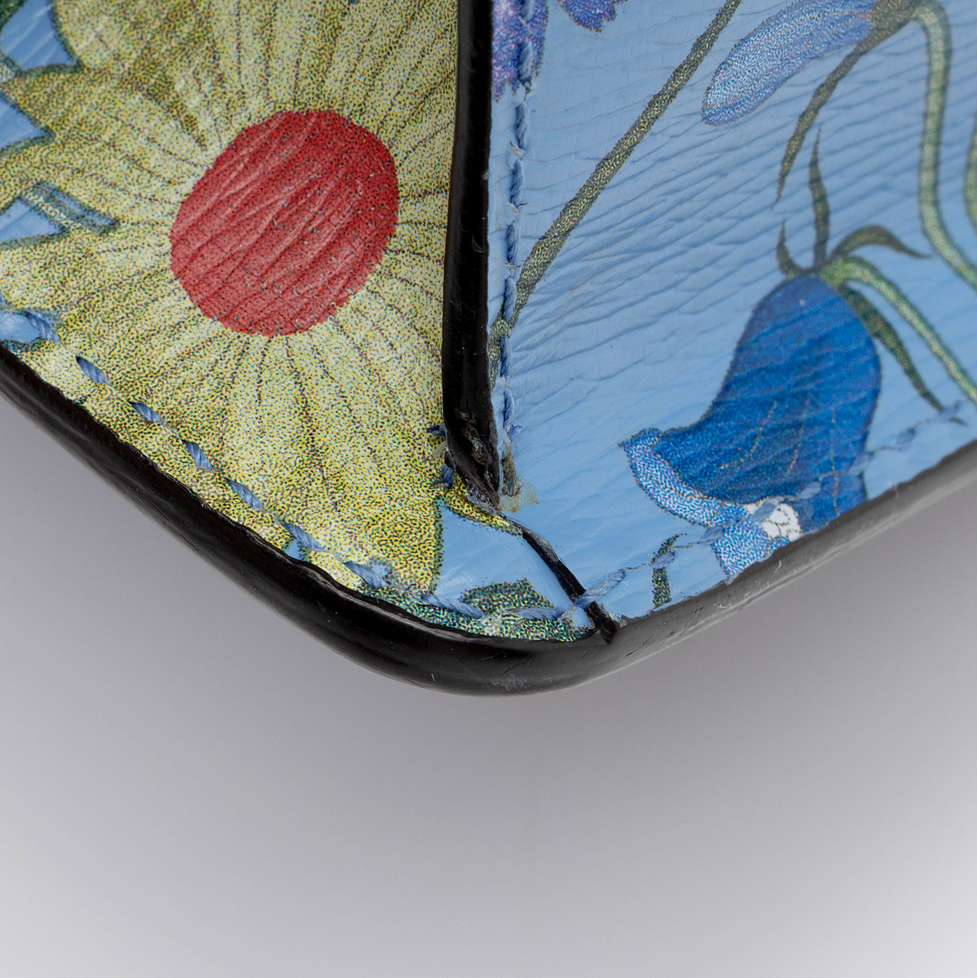 Gucci Leather New Flora Sylvie Mini Chain Bag (SHF-Yl1uiM)