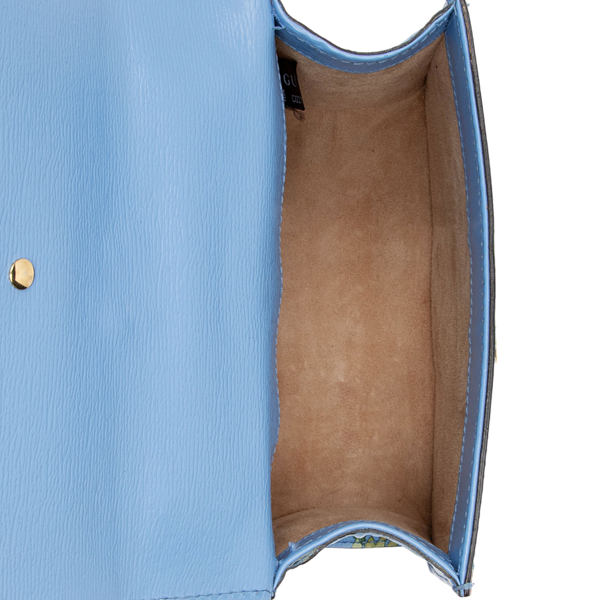 Gucci Leather New Flora Sylvie Mini Chain Bag (SHF-Yl1uiM)