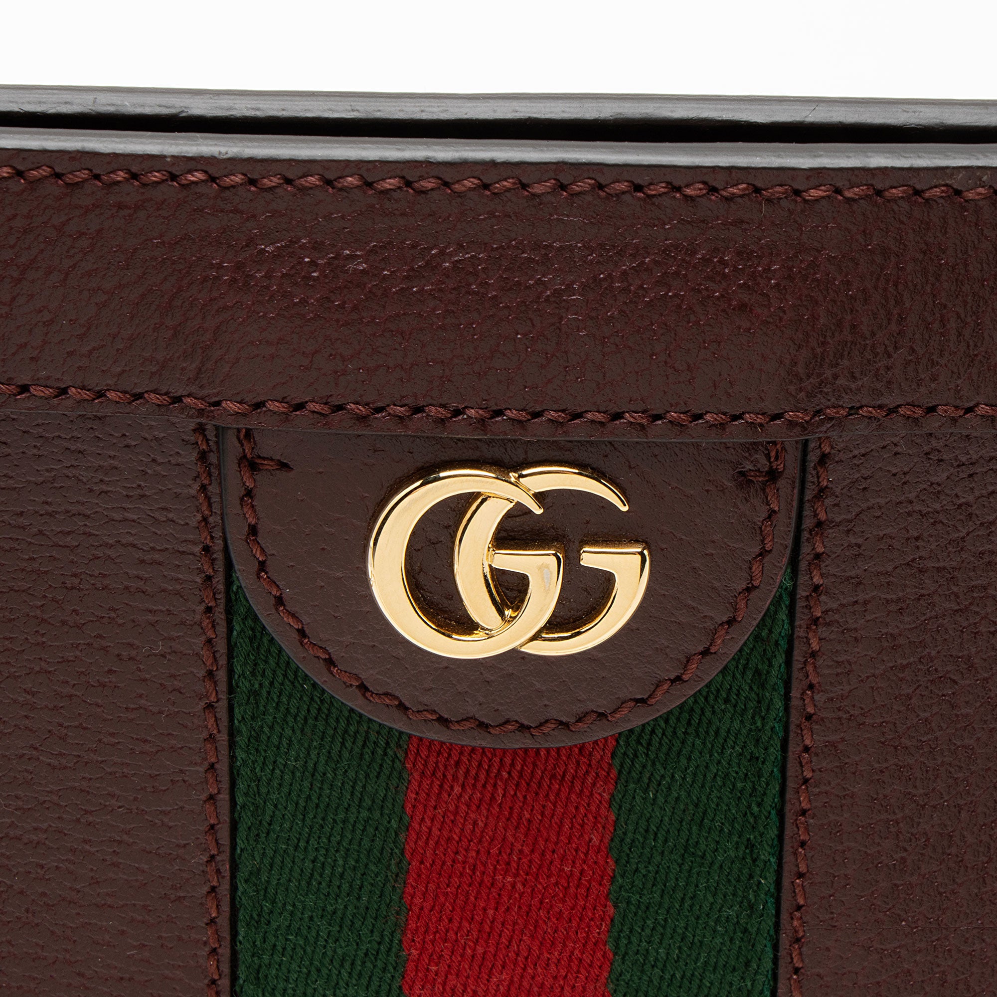 Gucci Leather Ophidia Medium Chain Shoulder Bag