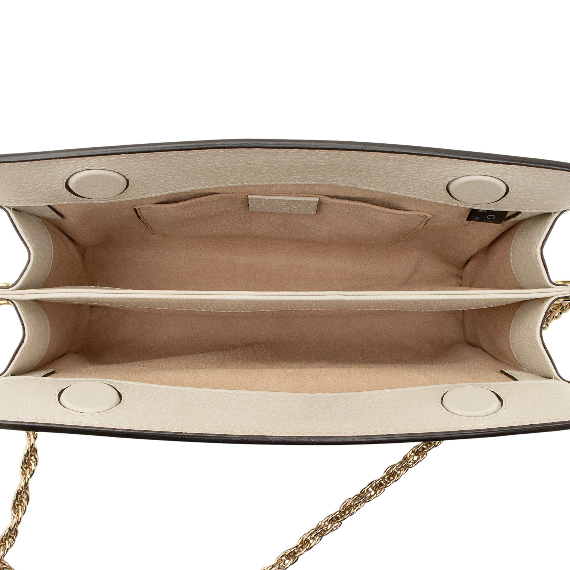 Gucci Leather Ophidia Medium Chain Shoulder Bag
