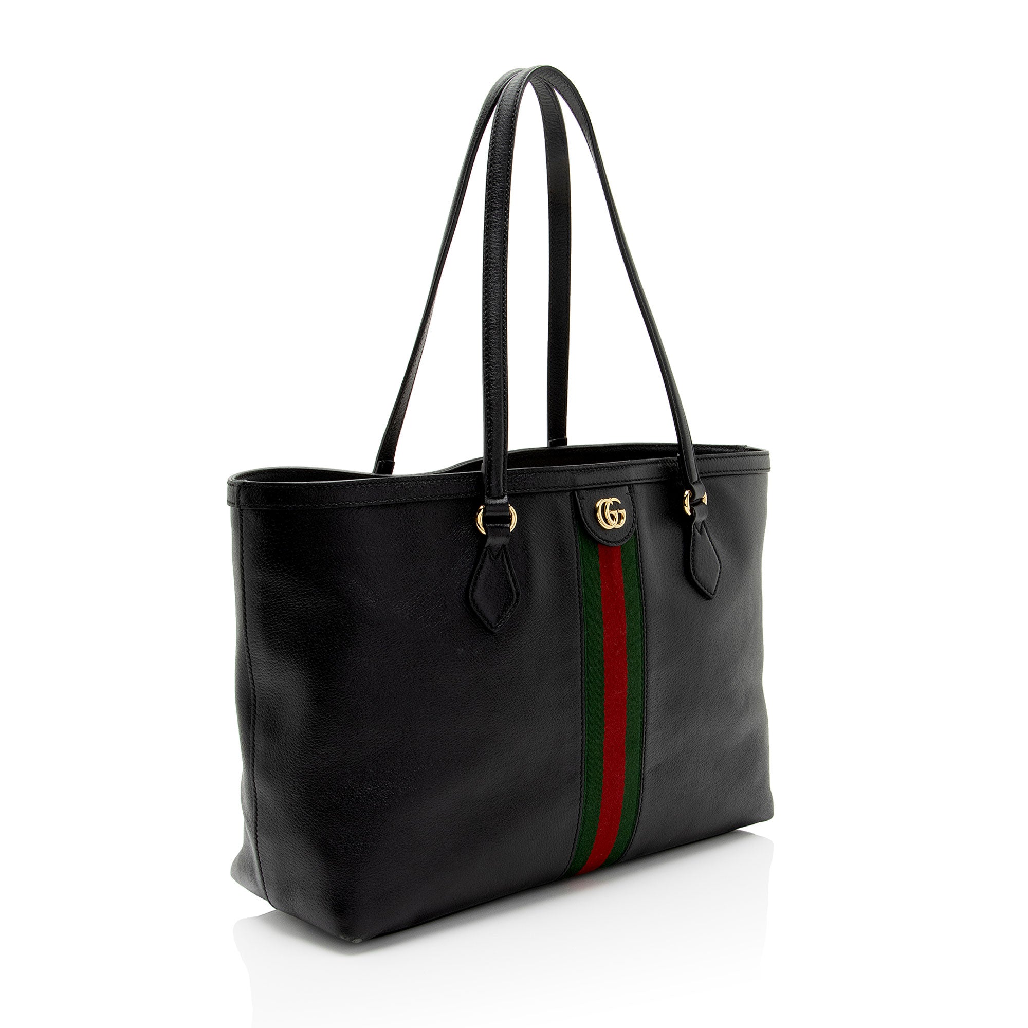 Gucci Leather Ophidia Medium Tote (SHF-Va9F9R)