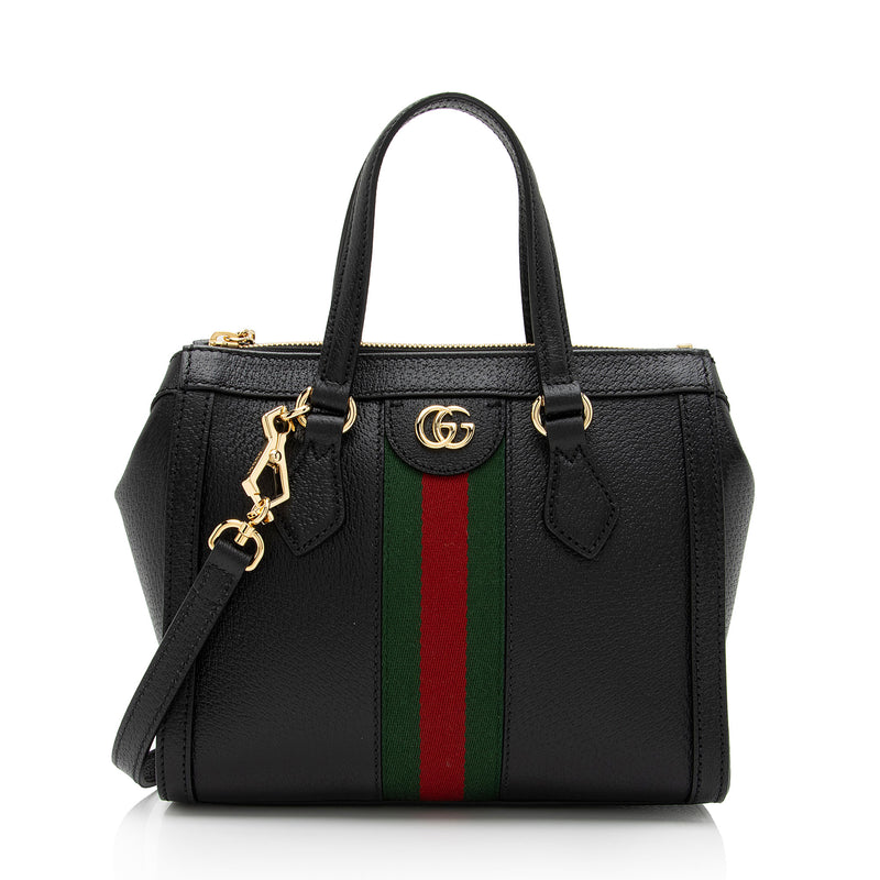 Gucci Leather Ophidia Small Tote (SHF-bm0lw7)