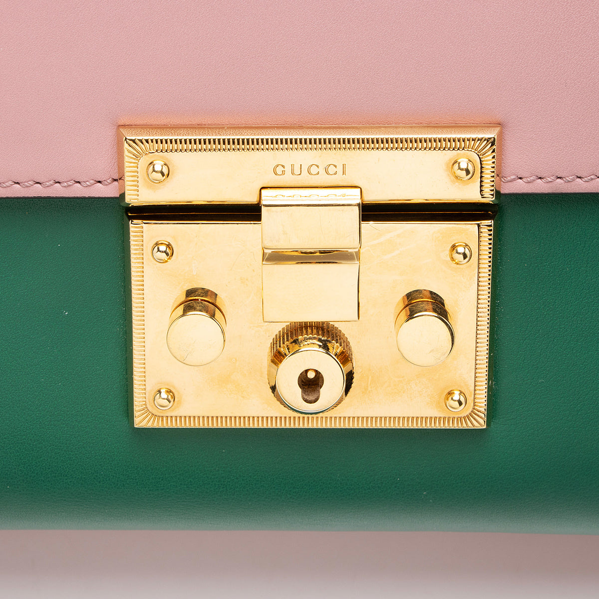 Gucci Leather Padlock Medium Shoulder Bag