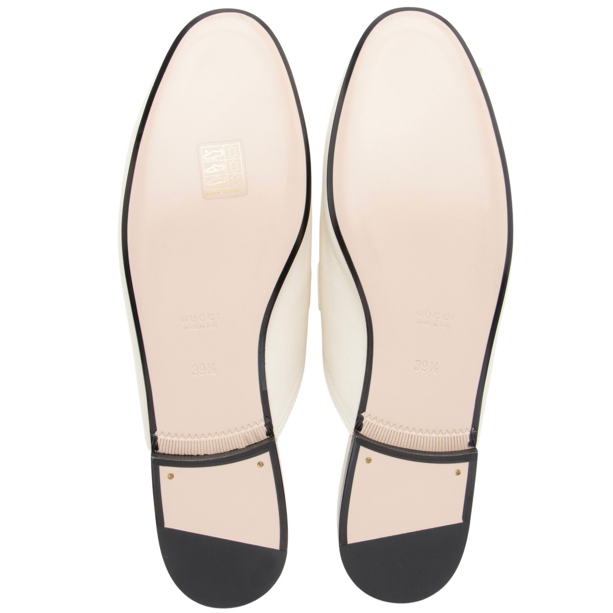 Gucci Leather Princetown Mules - Size 9.5 / 39.5