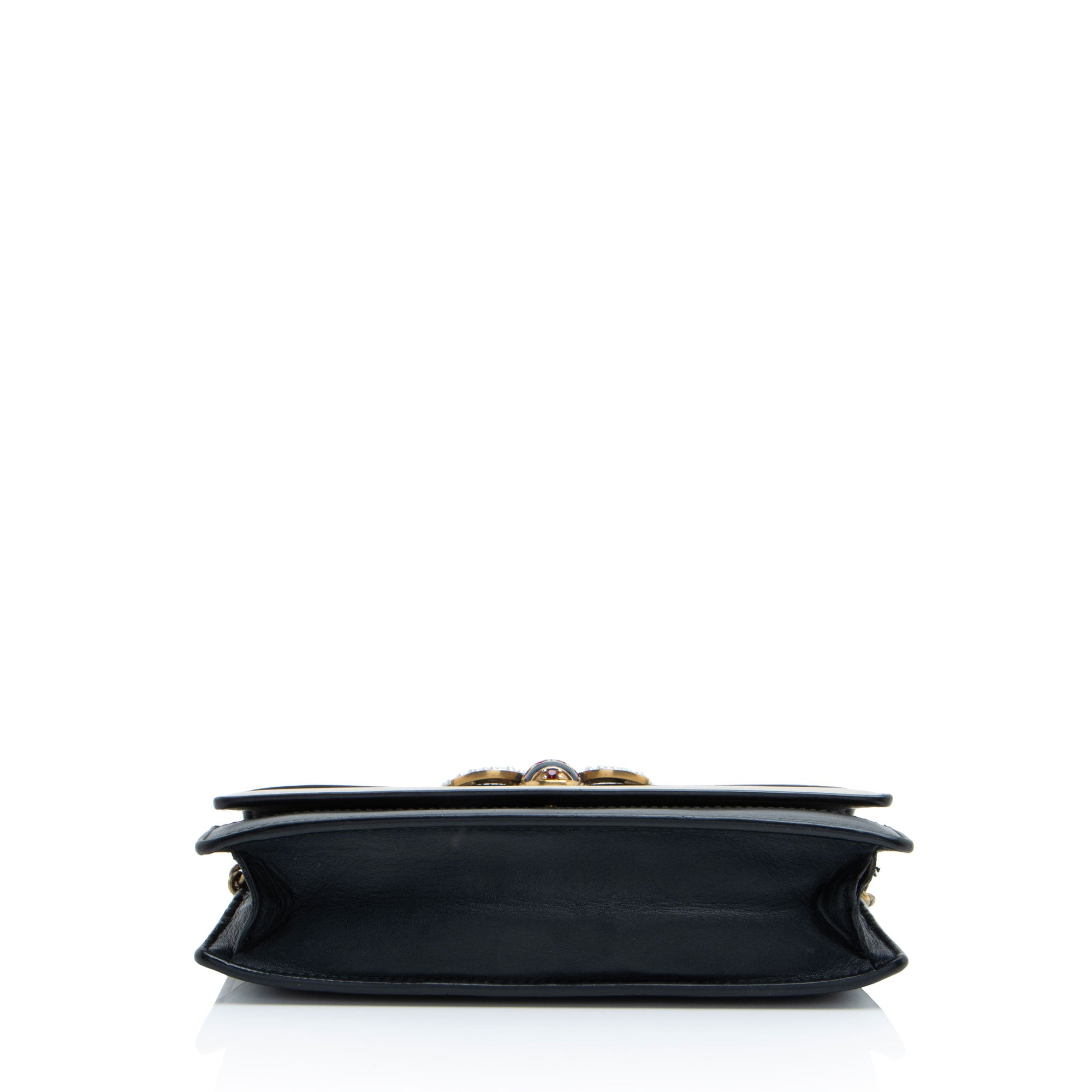 Gucci Leather Queen Margaret Wallet on Chain