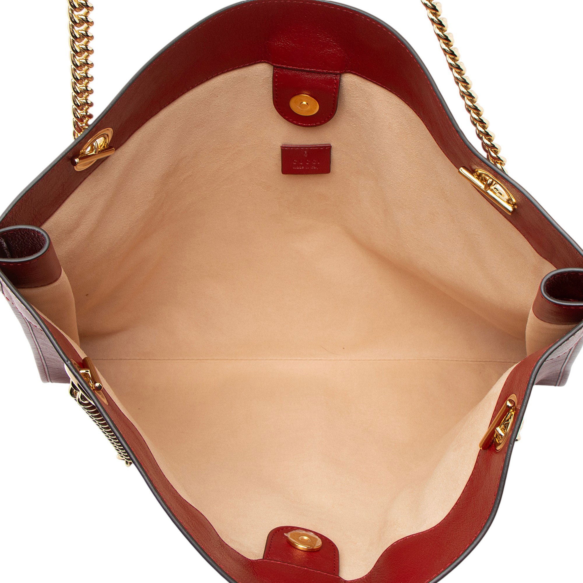 Gucci Leather Rajah Large Tote