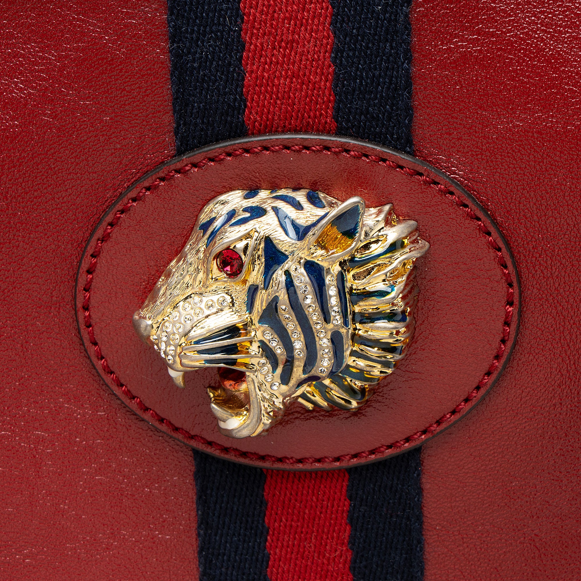 Gucci Leather Rajah Large Tote