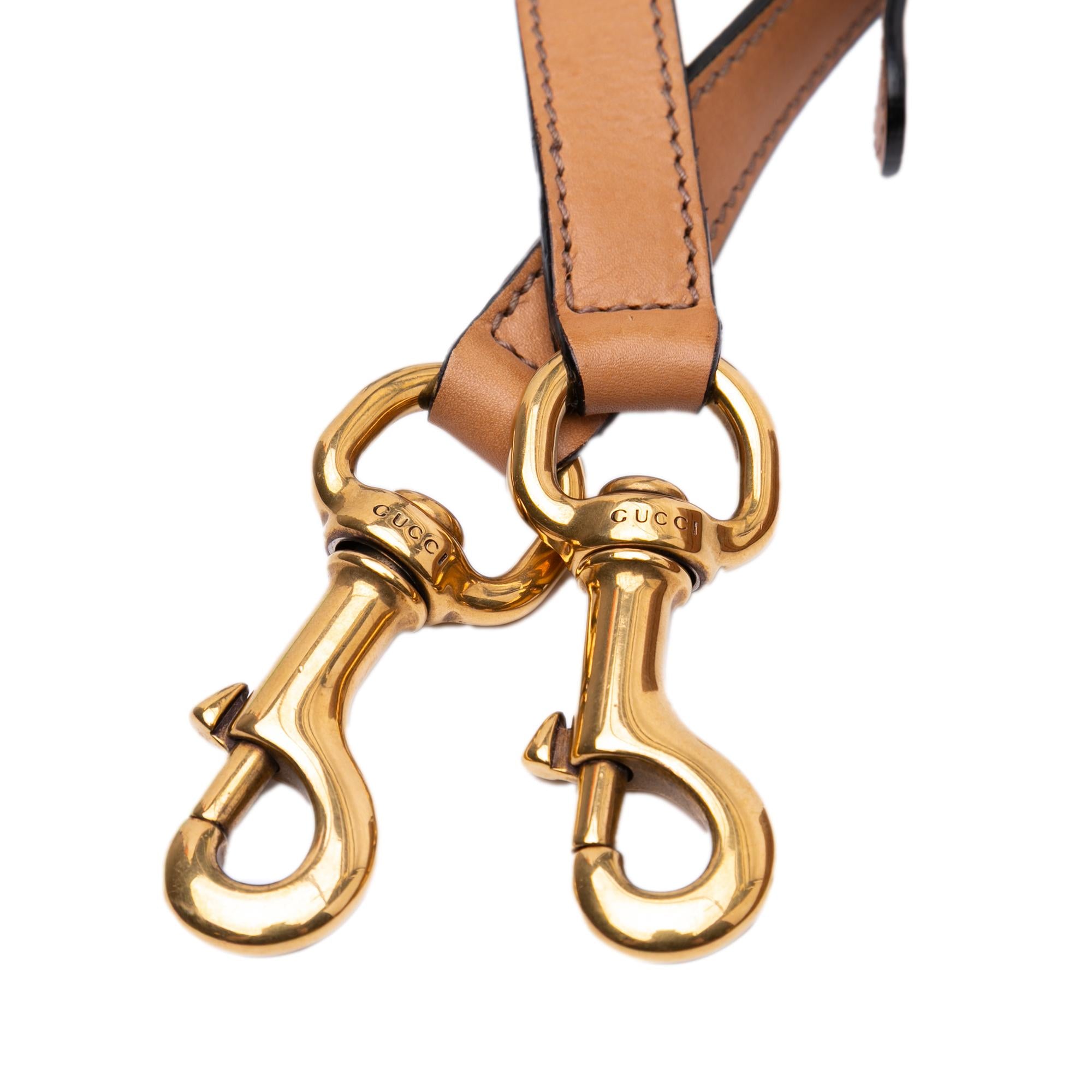 Gucci Leather Rania Convertible Tote