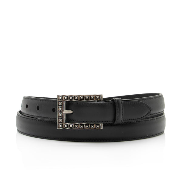Gucci Leather Selleria Belt - Size 44 / 110 (SHF-olqXzC)