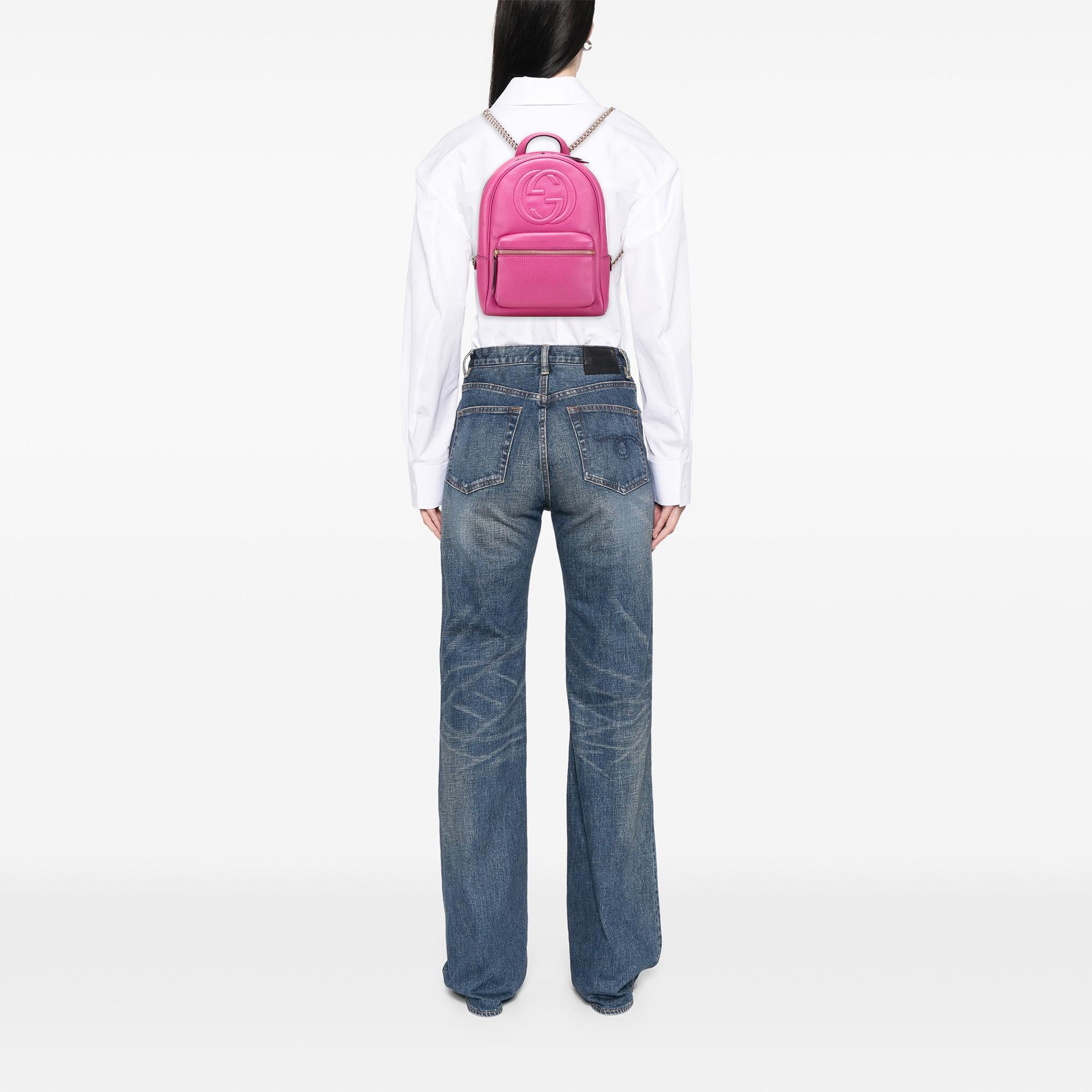 Gucci Leather Soho Backpack