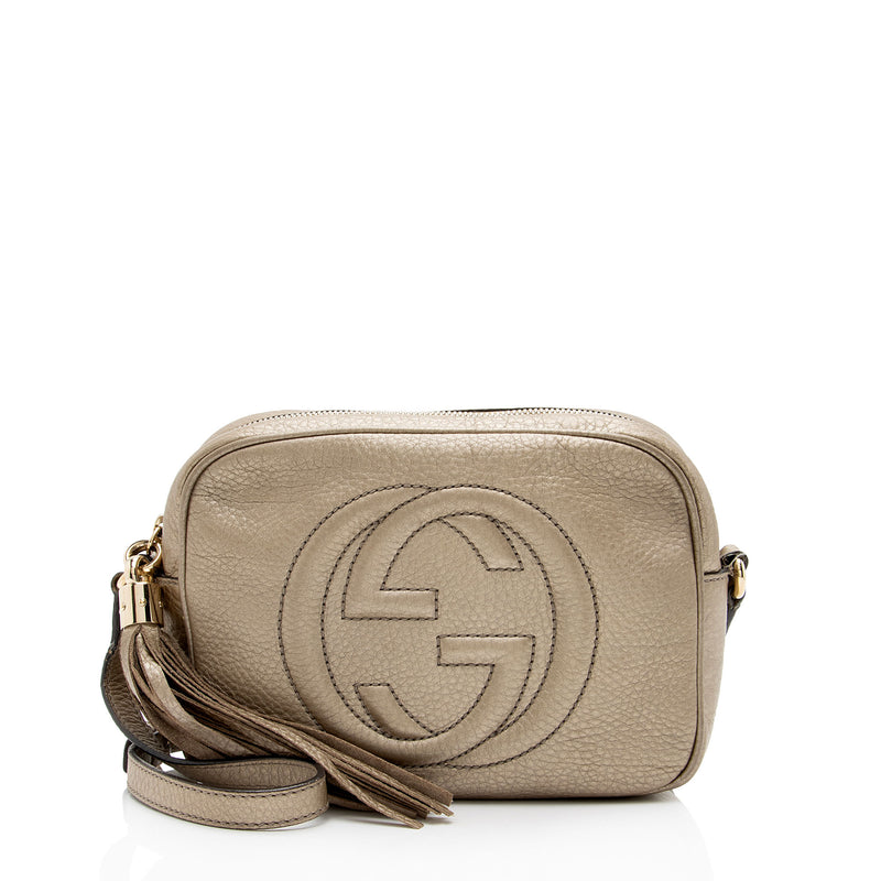 Gucci Leather Soho Disco Bag (SHF-v8SOTc)