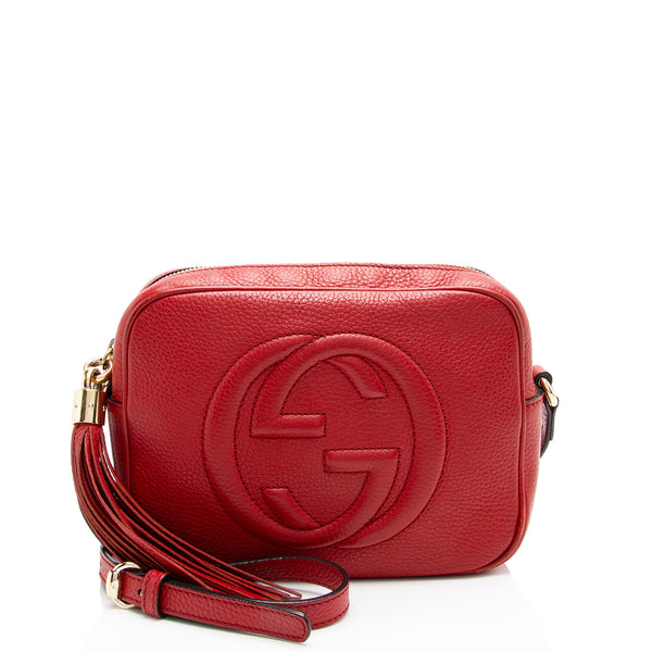 Gucci Leather Soho Disco Bag (SHF-n43jME)