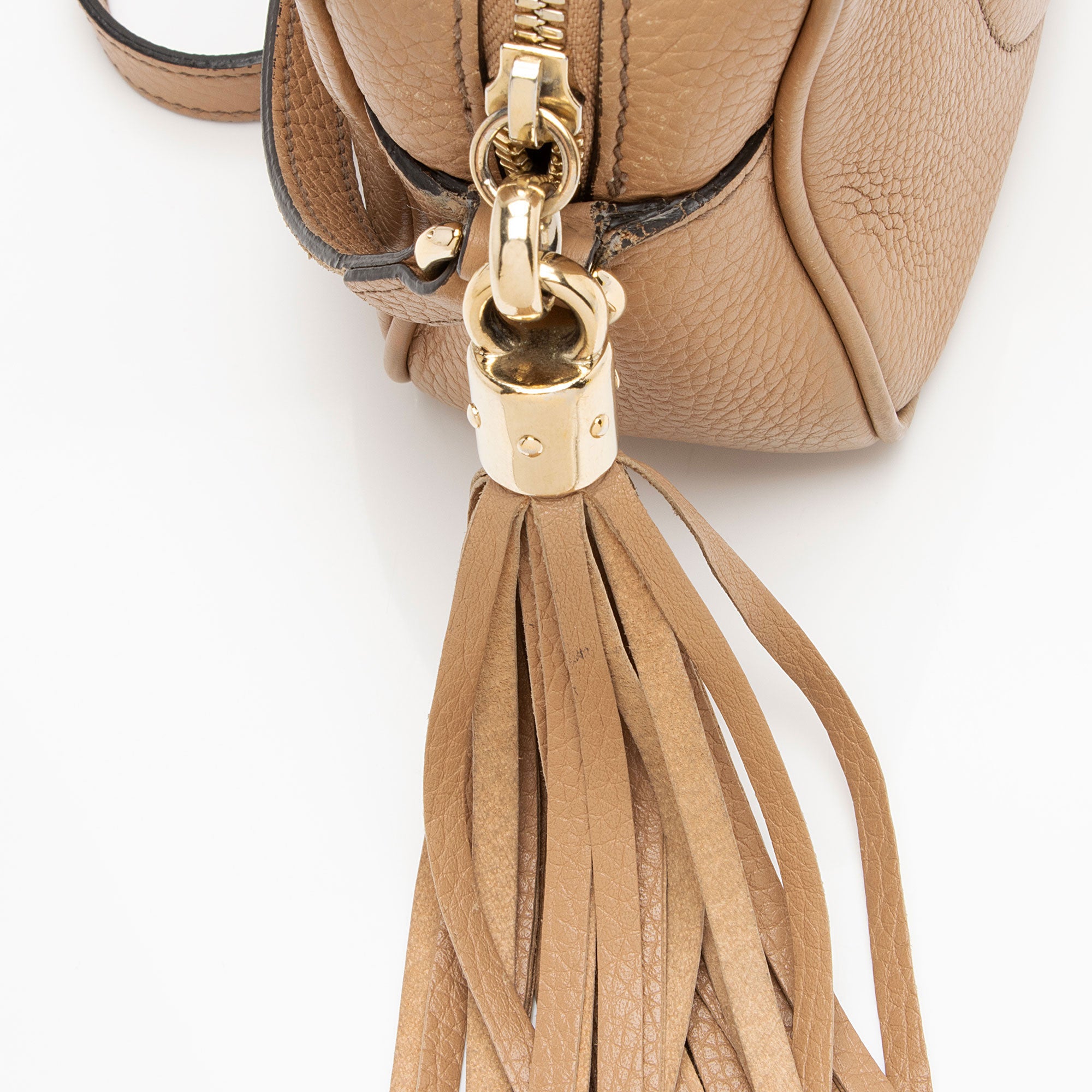 Gucci Leather Soho Disco Bag (SHF-ccMpml)